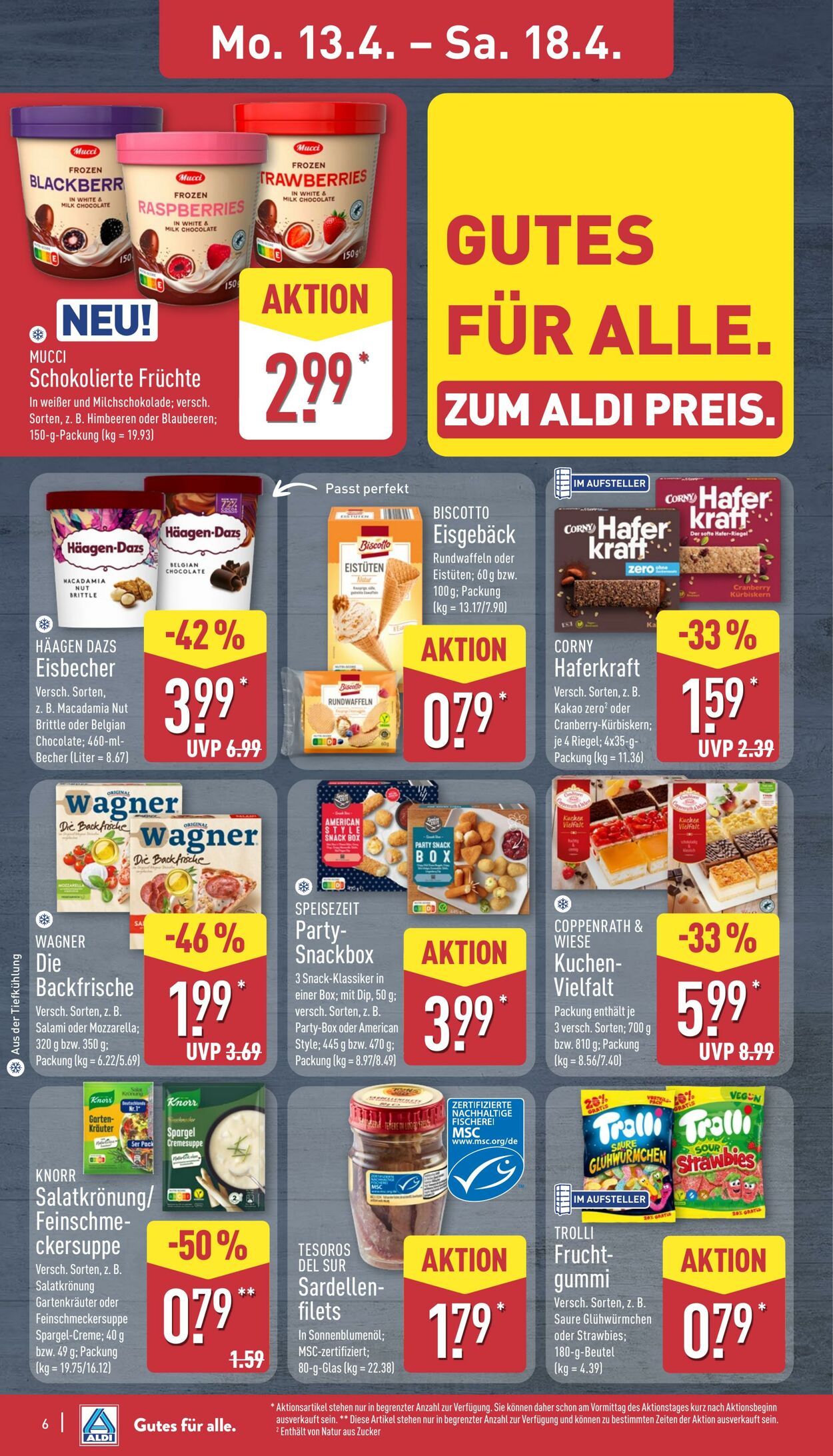 Prospekt Aldi-Nord 13.04.2026 - 18.04.2026