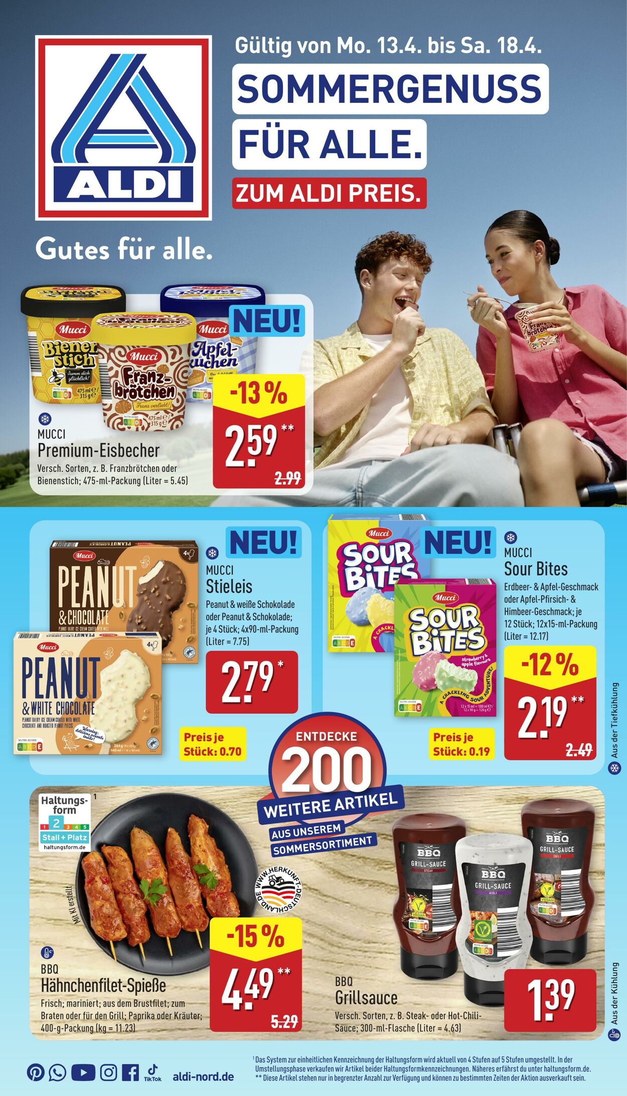 Prospekt Aldi-Nord - ALDI Vorschau 13 Apr, 2026 - 18 Apr, 2026