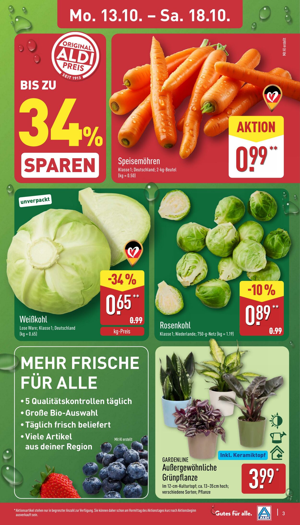 Prospekt Aldi-Nord 06.10.2025 - 11.10.2025