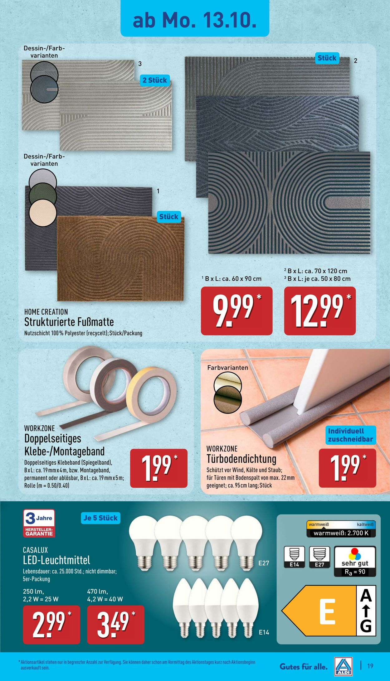 Prospekt Aldi-Nord 06.10.2025 - 11.10.2025