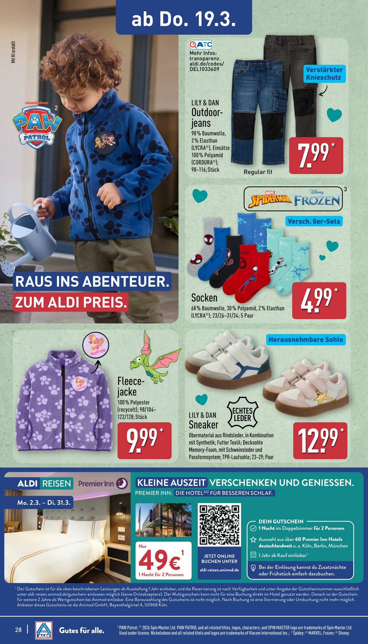 Prospekt Aldi-Nord 09.03.2026 - 14.03.2026