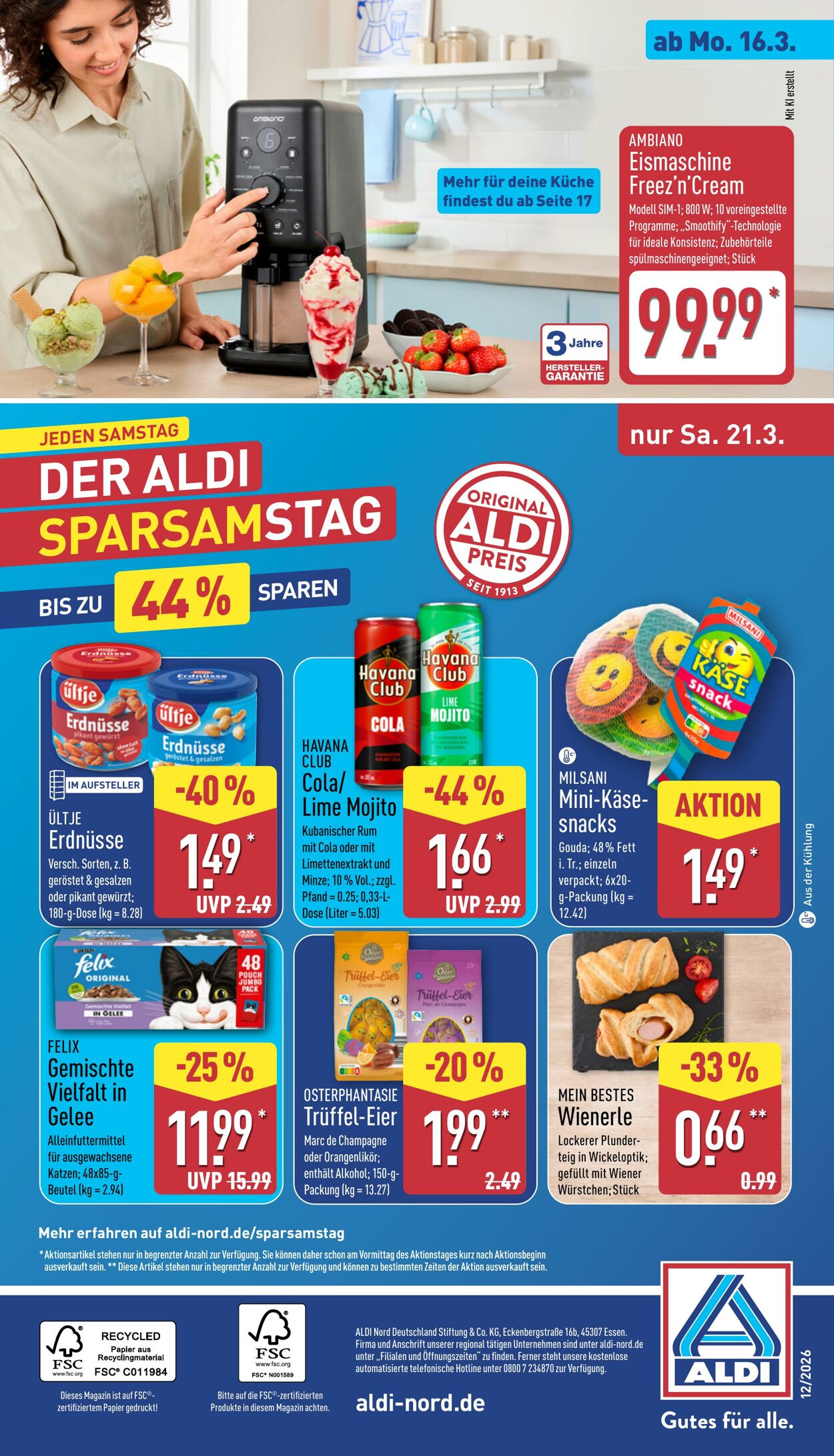 Prospekt Aldi-Nord 09.03.2026 - 14.03.2026