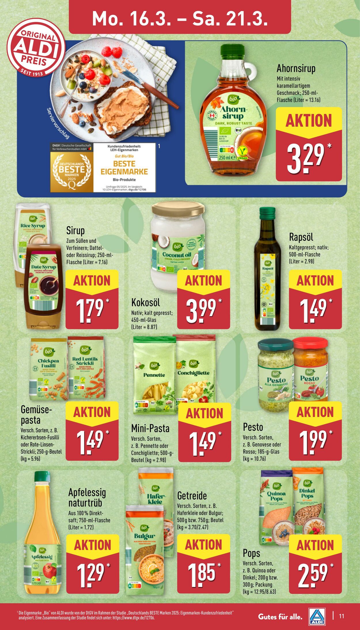 Prospekt Aldi-Nord 09.03.2026 - 14.03.2026