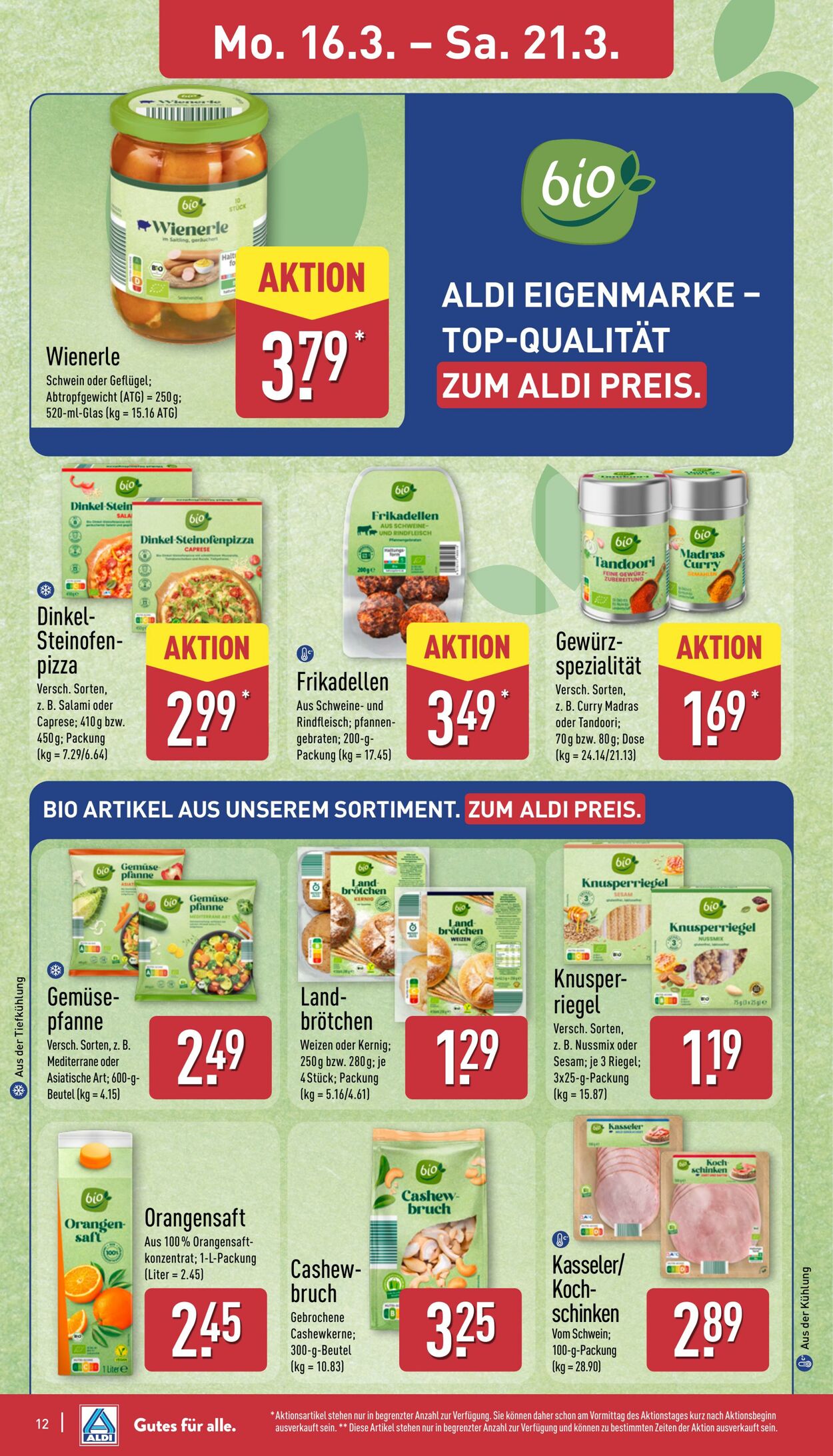 Prospekt Aldi-Nord 09.03.2026 - 14.03.2026