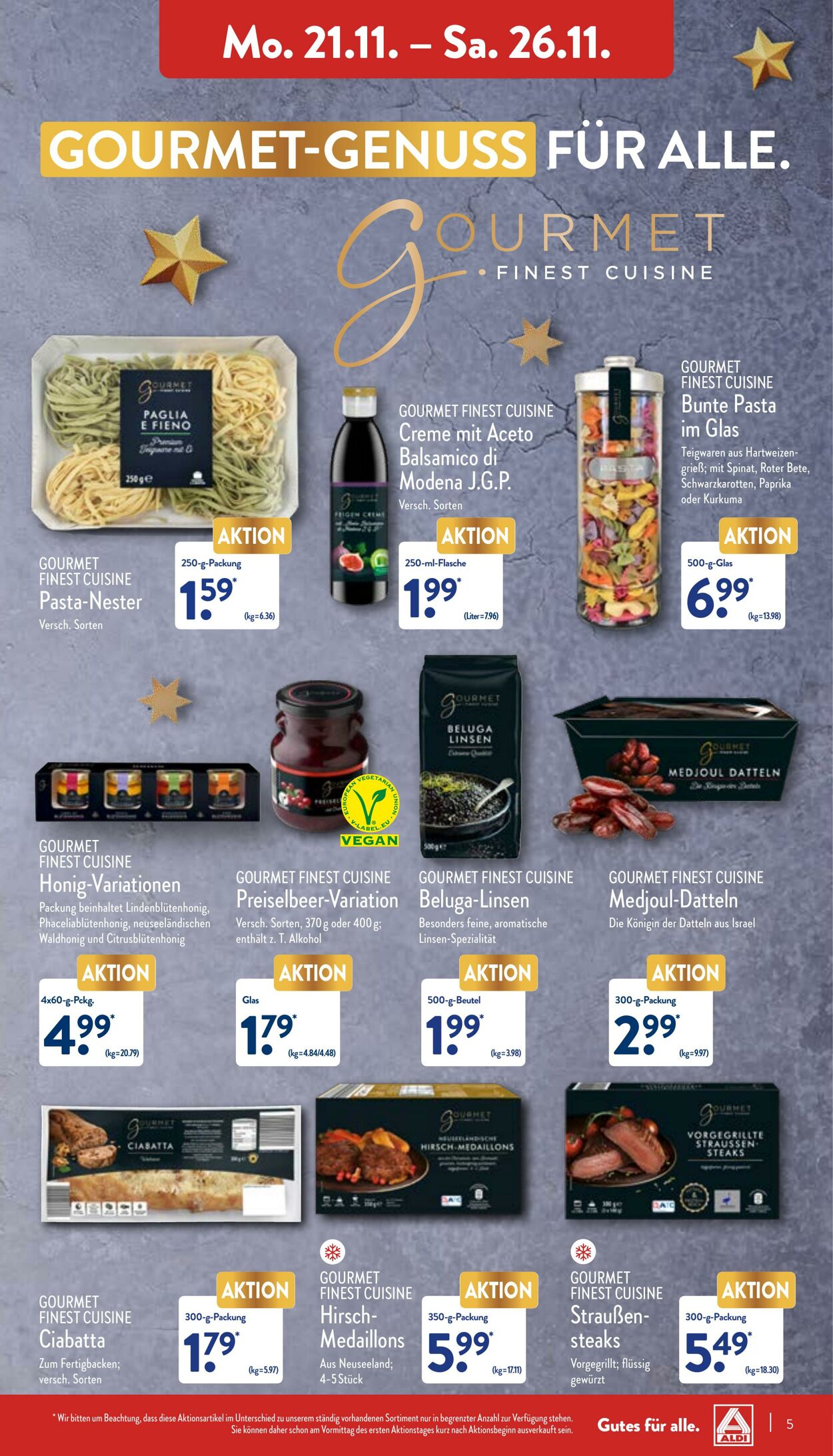 Prospekt Aldi-Nord 21.11.2022 - 26.11.2022