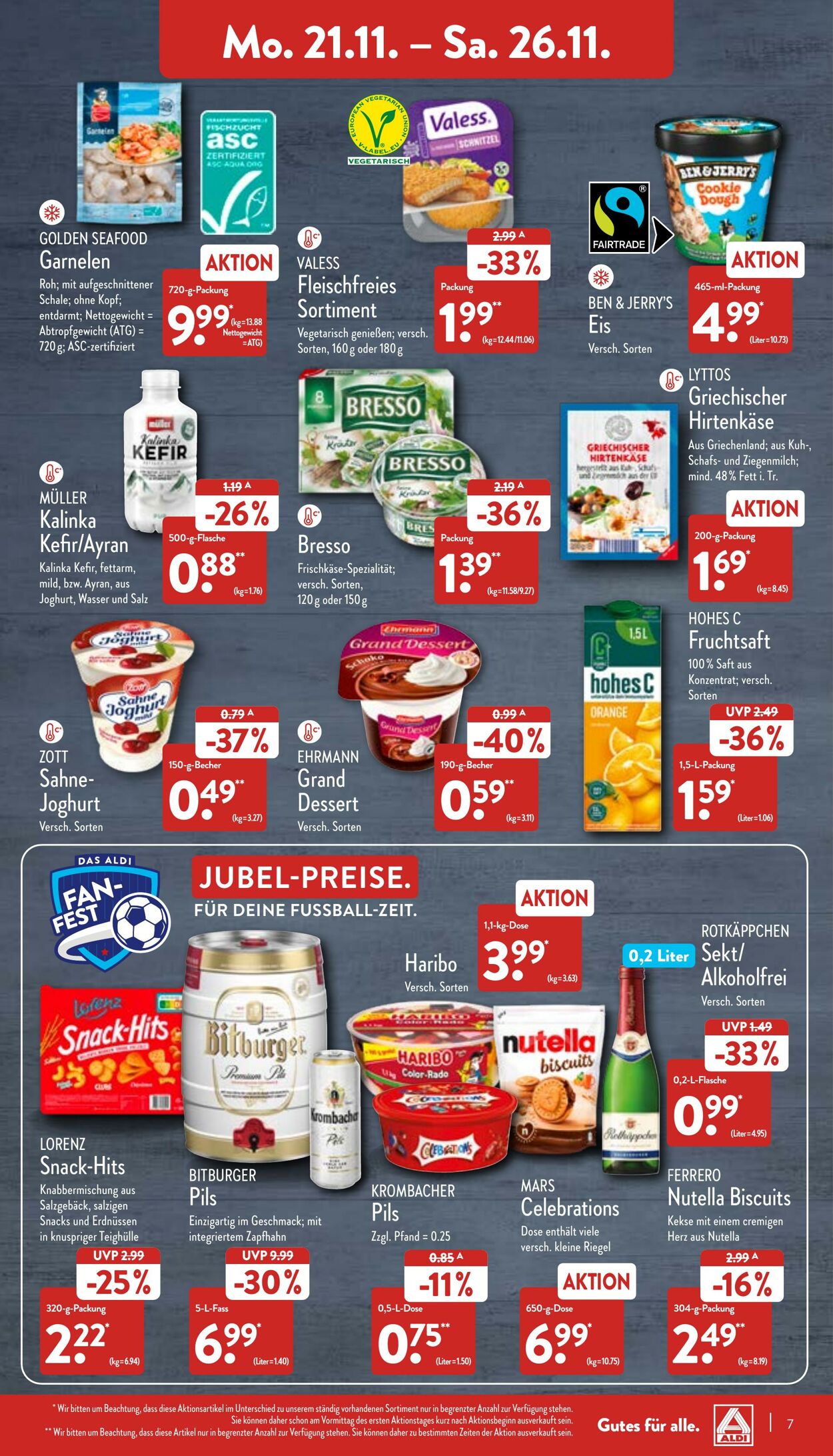 Prospekt Aldi-Nord 21.11.2022 - 26.11.2022