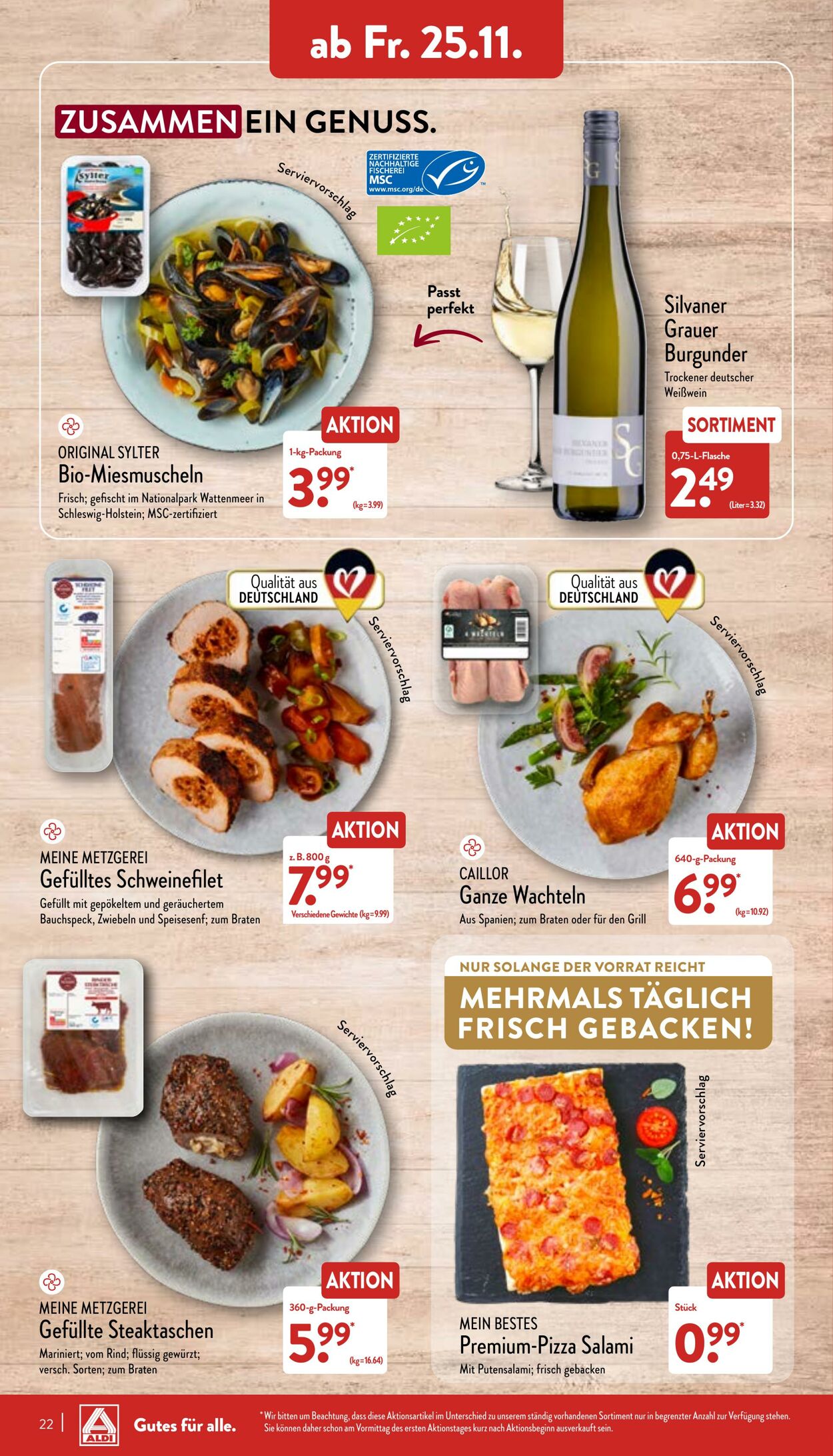 Prospekt Aldi-Nord 21.11.2022 - 26.11.2022