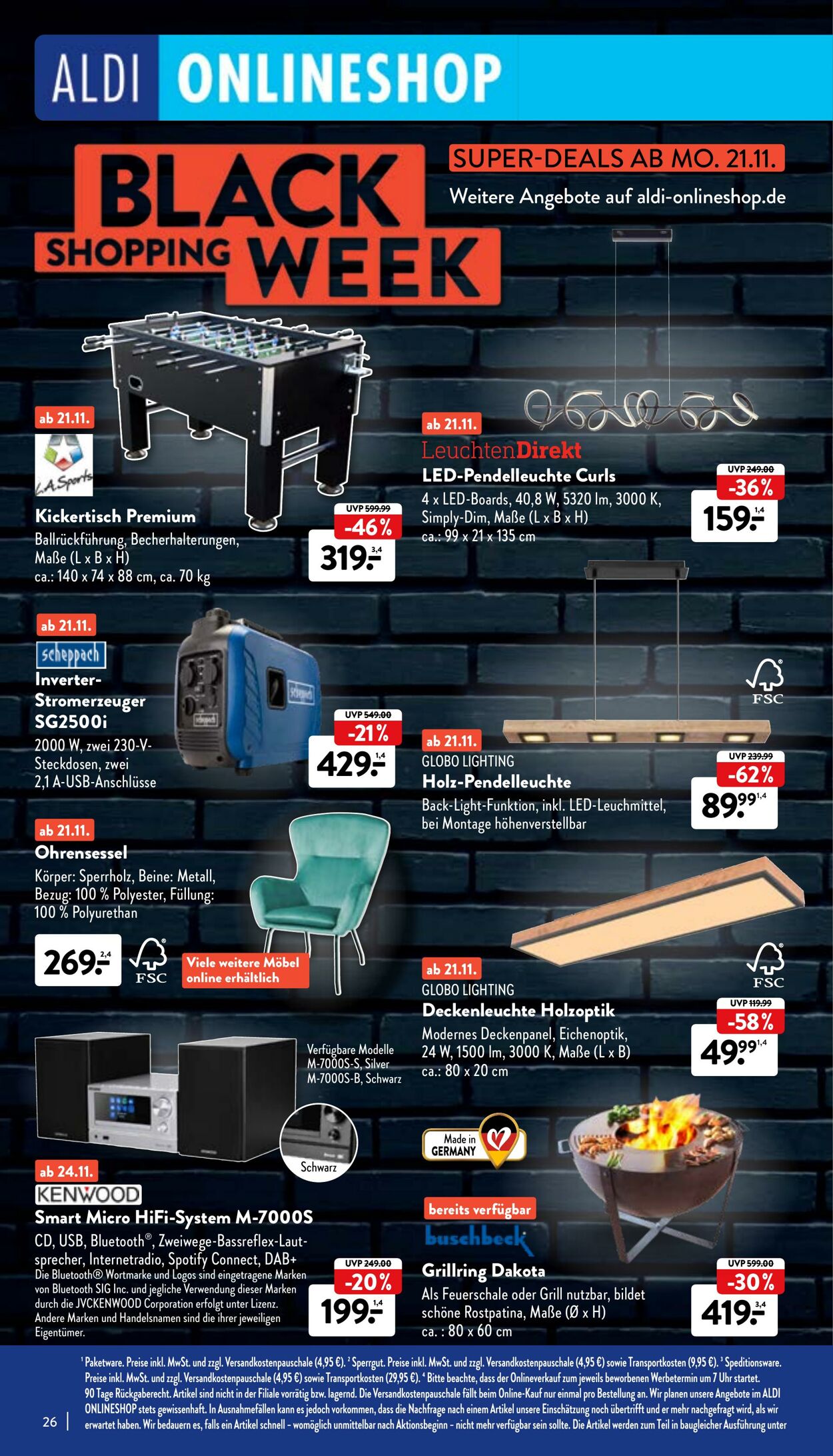 Prospekt Aldi-Nord 21.11.2022 - 26.11.2022