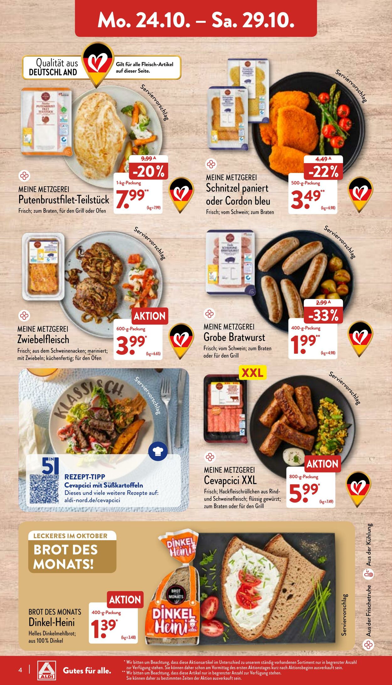 Prospekt Aldi-Nord 24.10.2022 - 29.10.2022