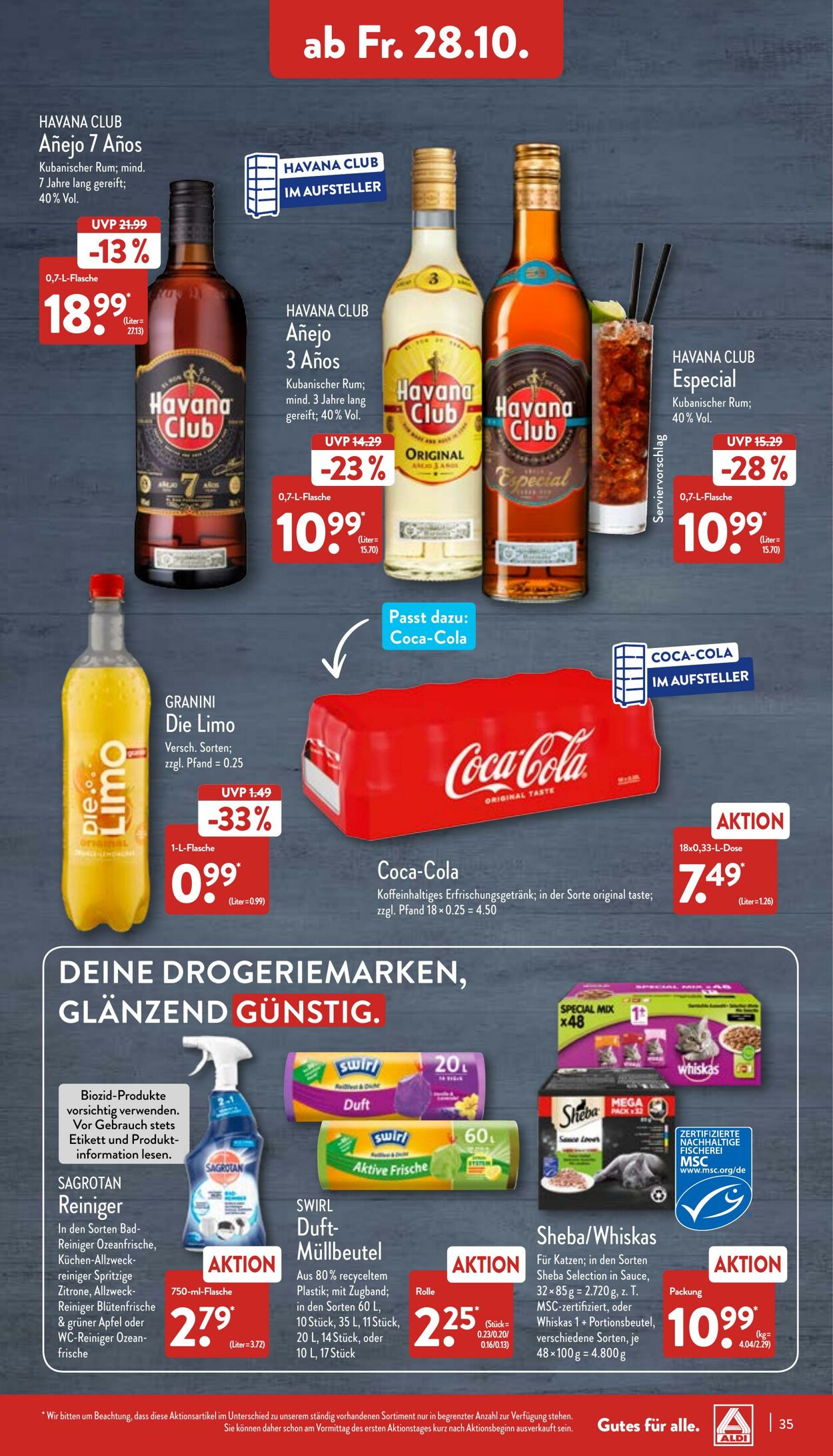 Prospekt Aldi-Nord 24.10.2022 - 29.10.2022