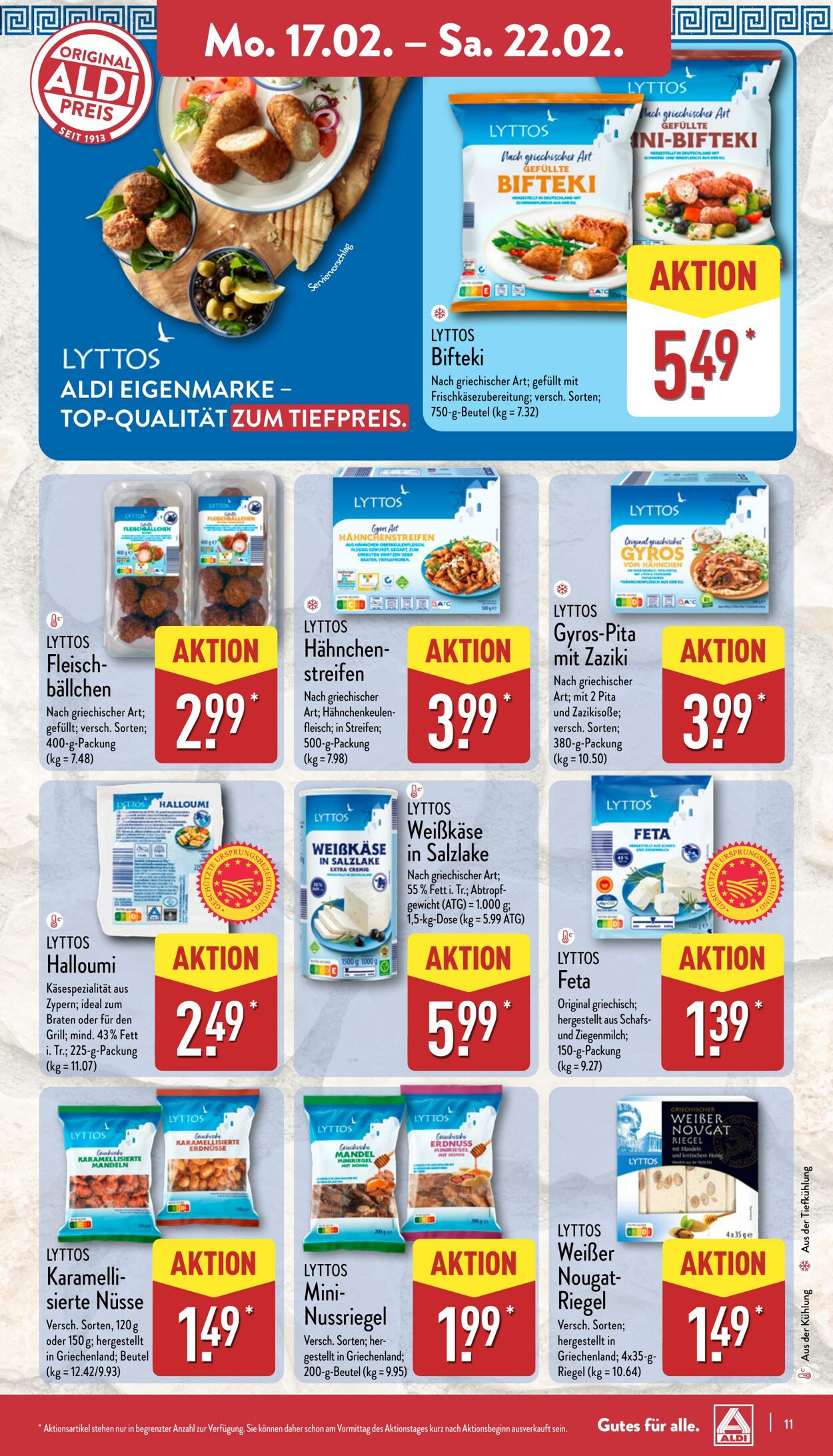 Prospekt Aldi-Nord 10.02.2025 - 15.02.2025