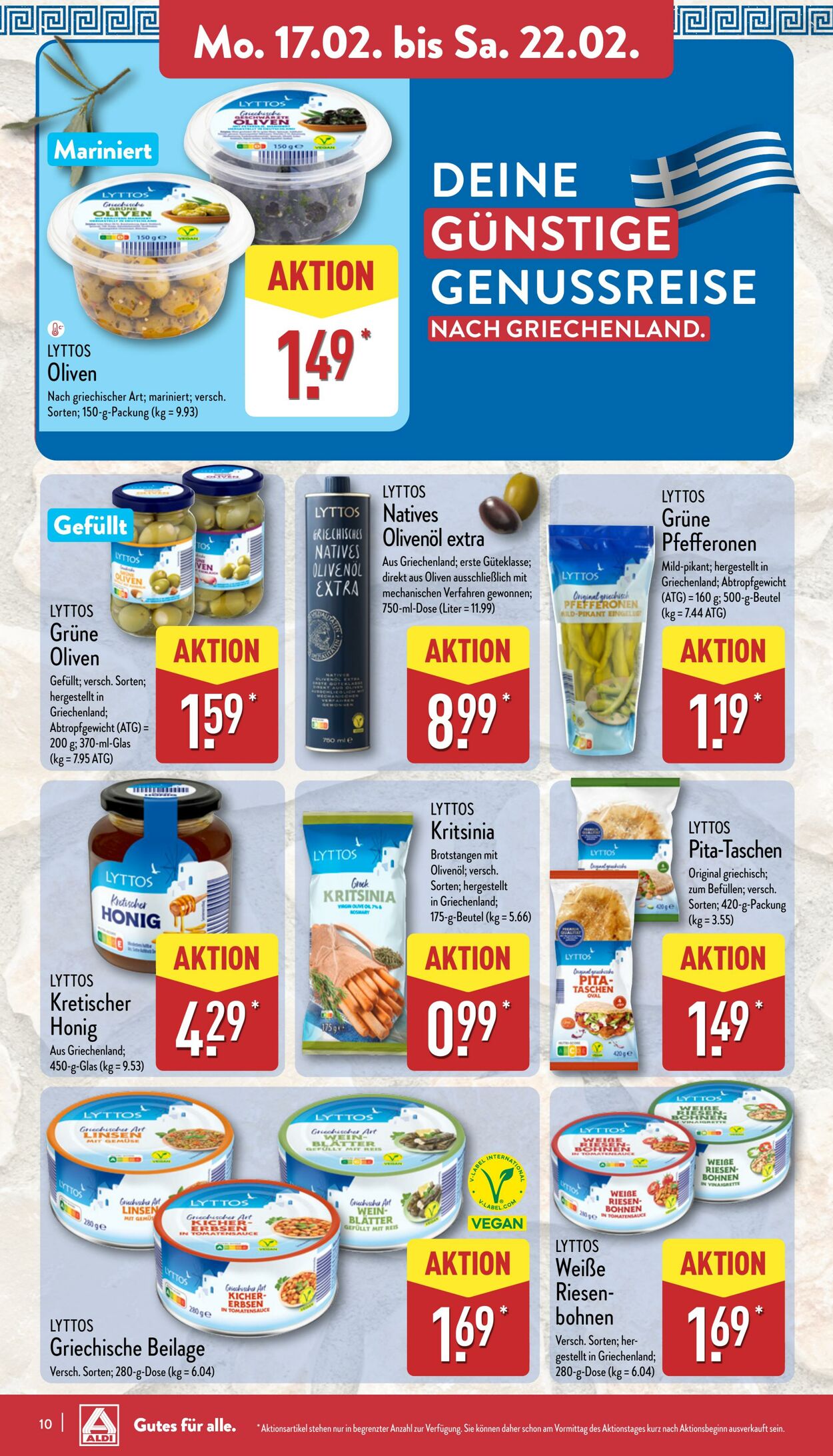 Prospekt Aldi-Nord 10.02.2025 - 15.02.2025