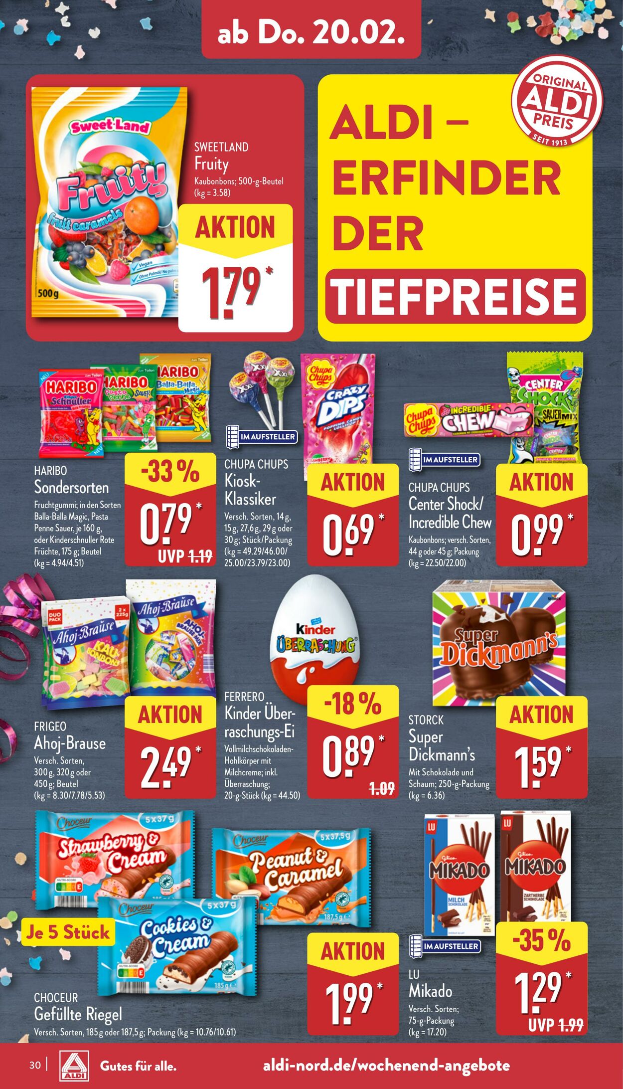 Prospekt Aldi-Nord 10.02.2025 - 15.02.2025