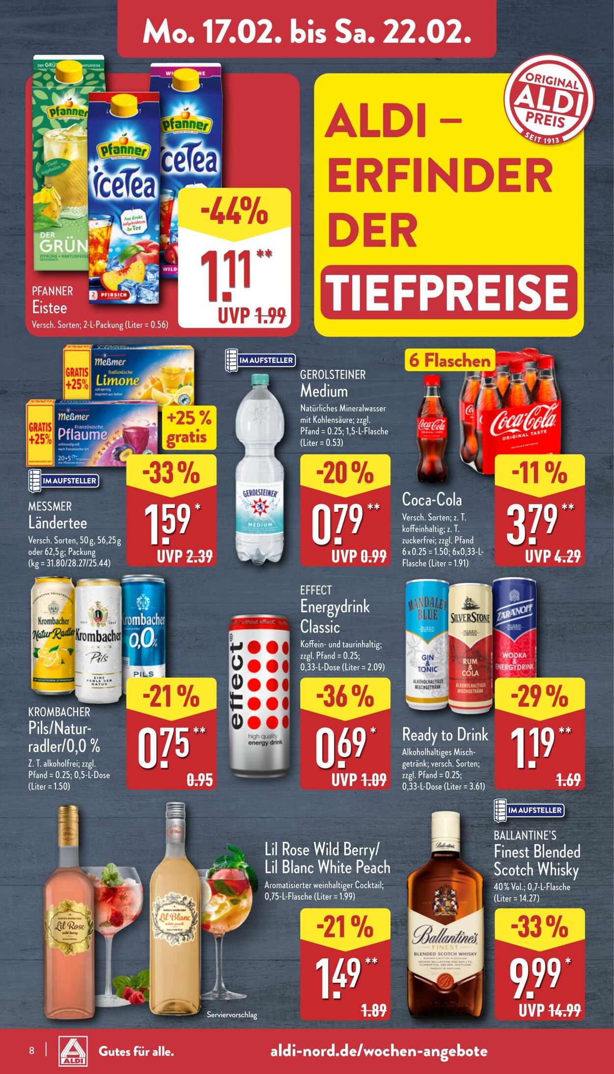 Prospekt Aldi-Nord 10.02.2025 - 15.02.2025
