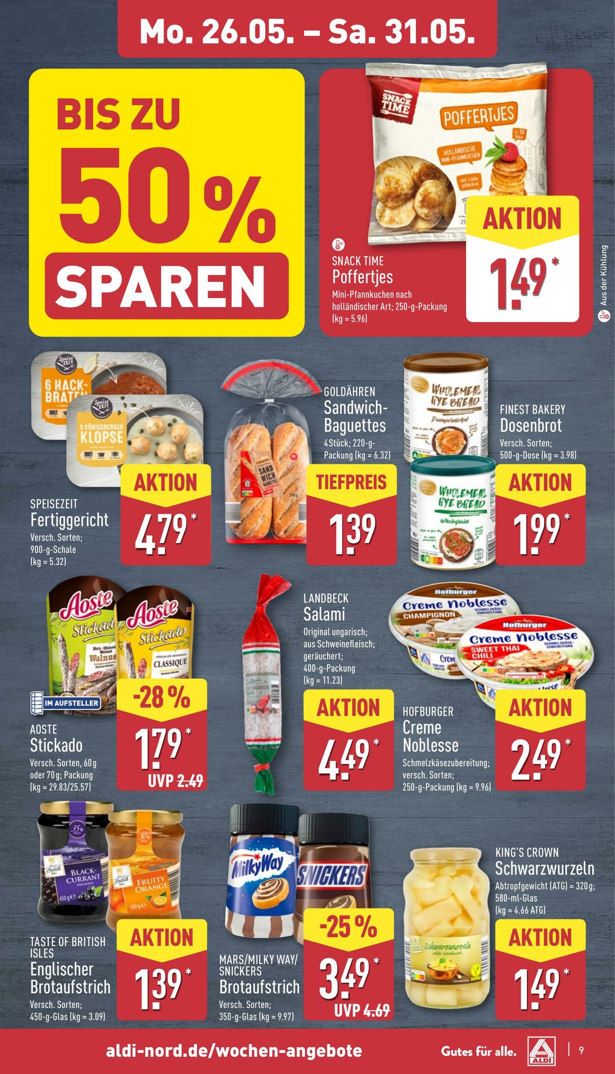 Prospekt Aldi-Nord 19.05.2025 - 24.05.2025