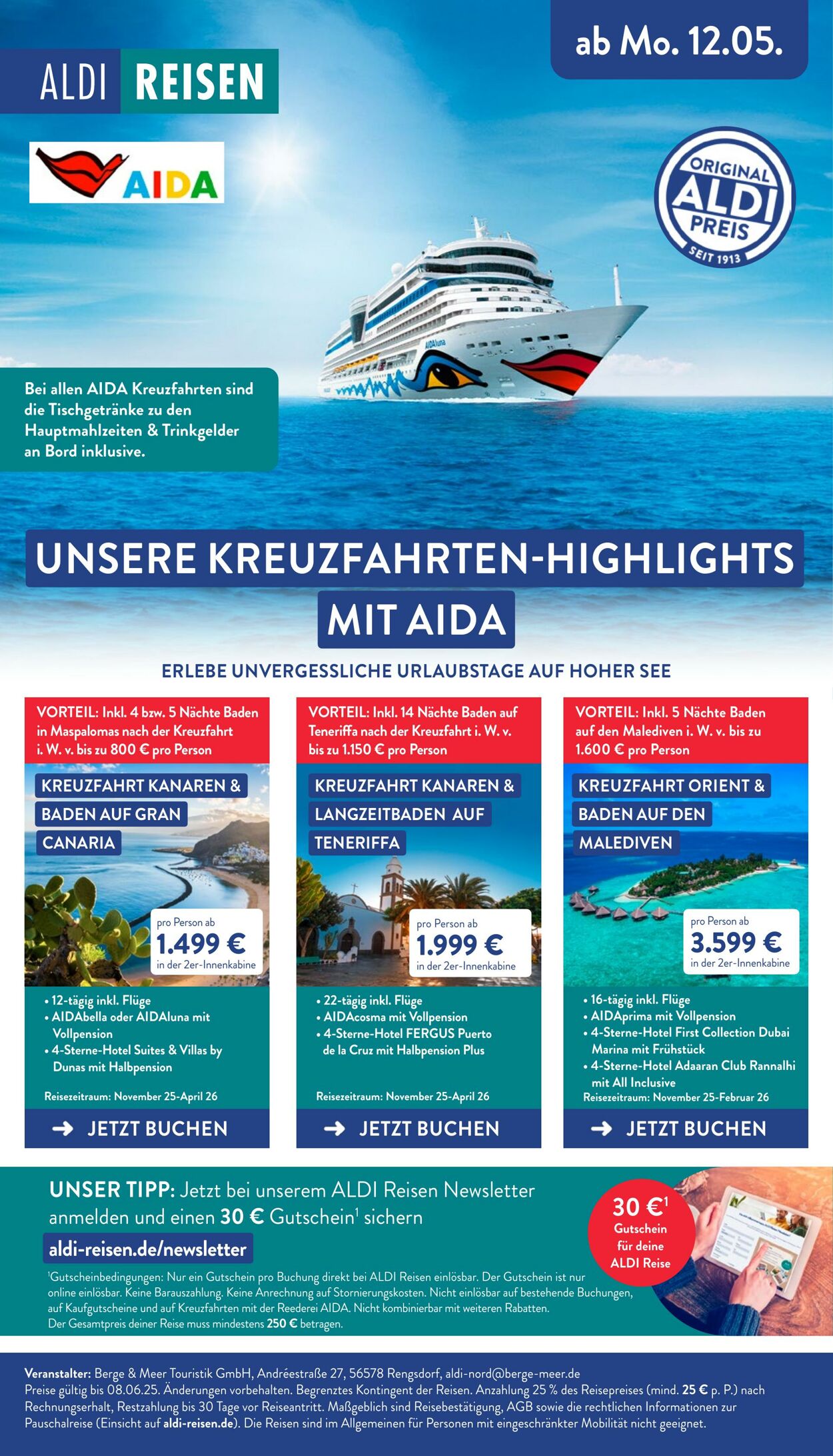 Prospekt Aldi-Nord 19.05.2025 - 24.05.2025