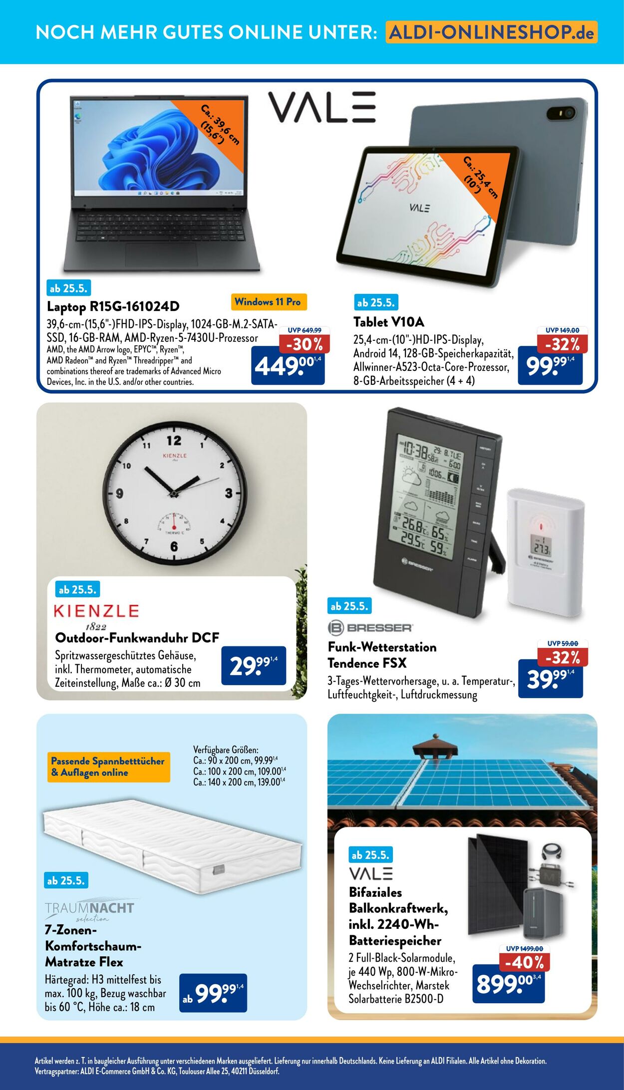 Prospekt Aldi-Nord 19.05.2025 - 24.05.2025