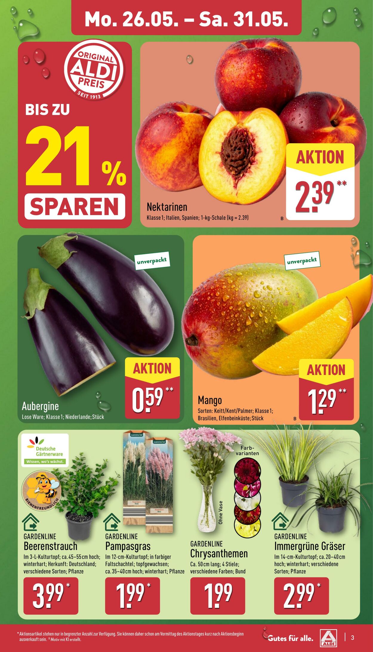 Prospekt Aldi-Nord 19.05.2025 - 24.05.2025