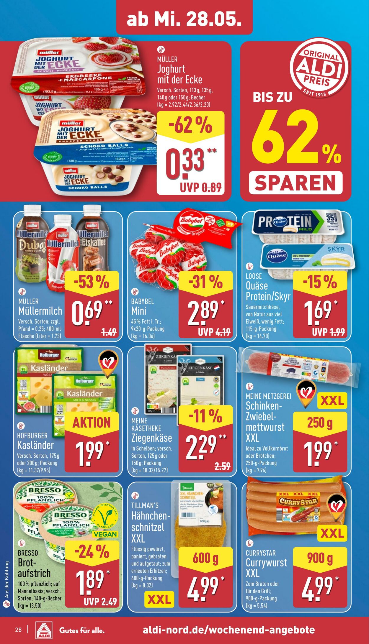 Prospekt Aldi-Nord 19.05.2025 - 24.05.2025