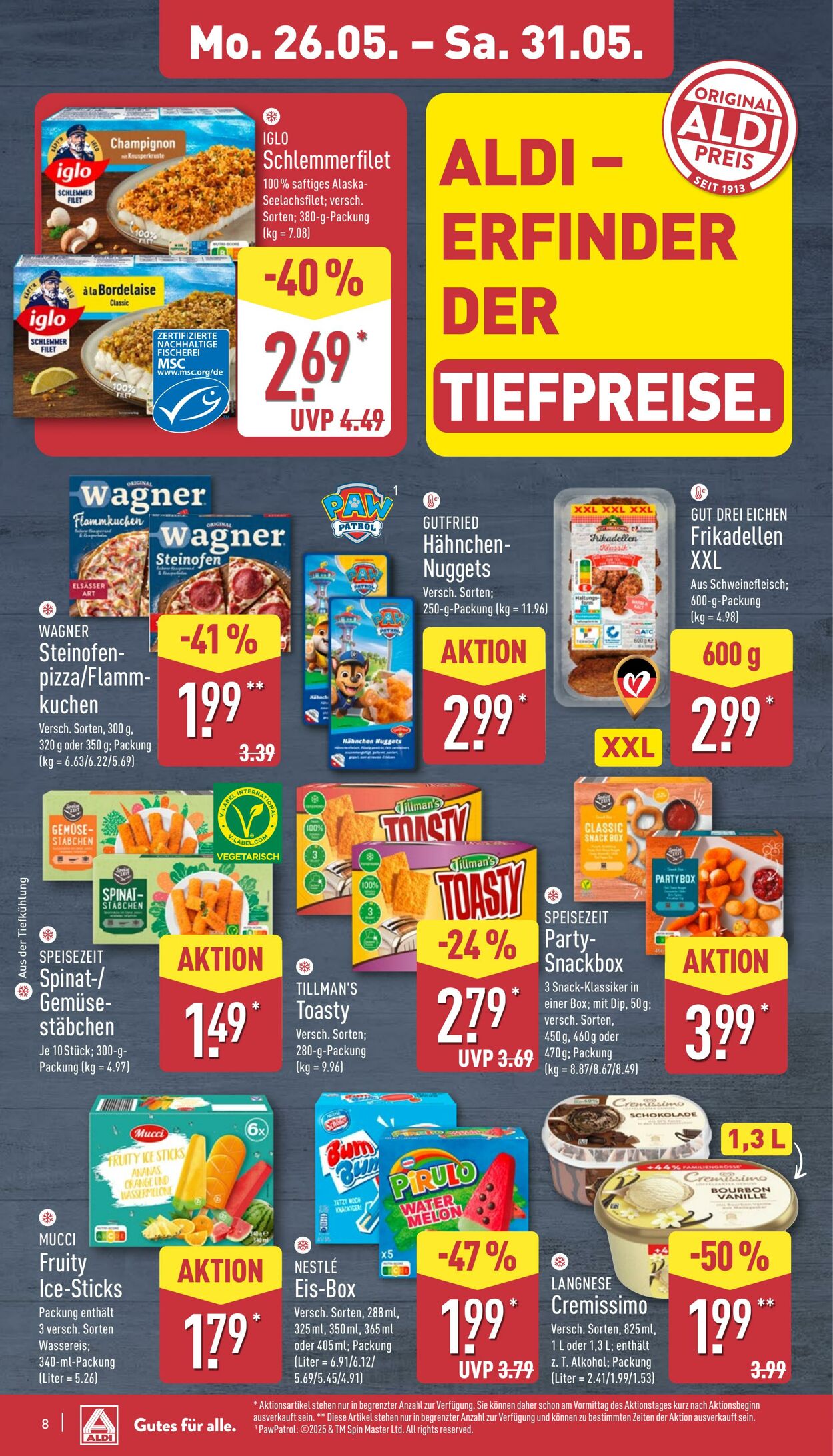Prospekt Aldi-Nord 19.05.2025 - 24.05.2025