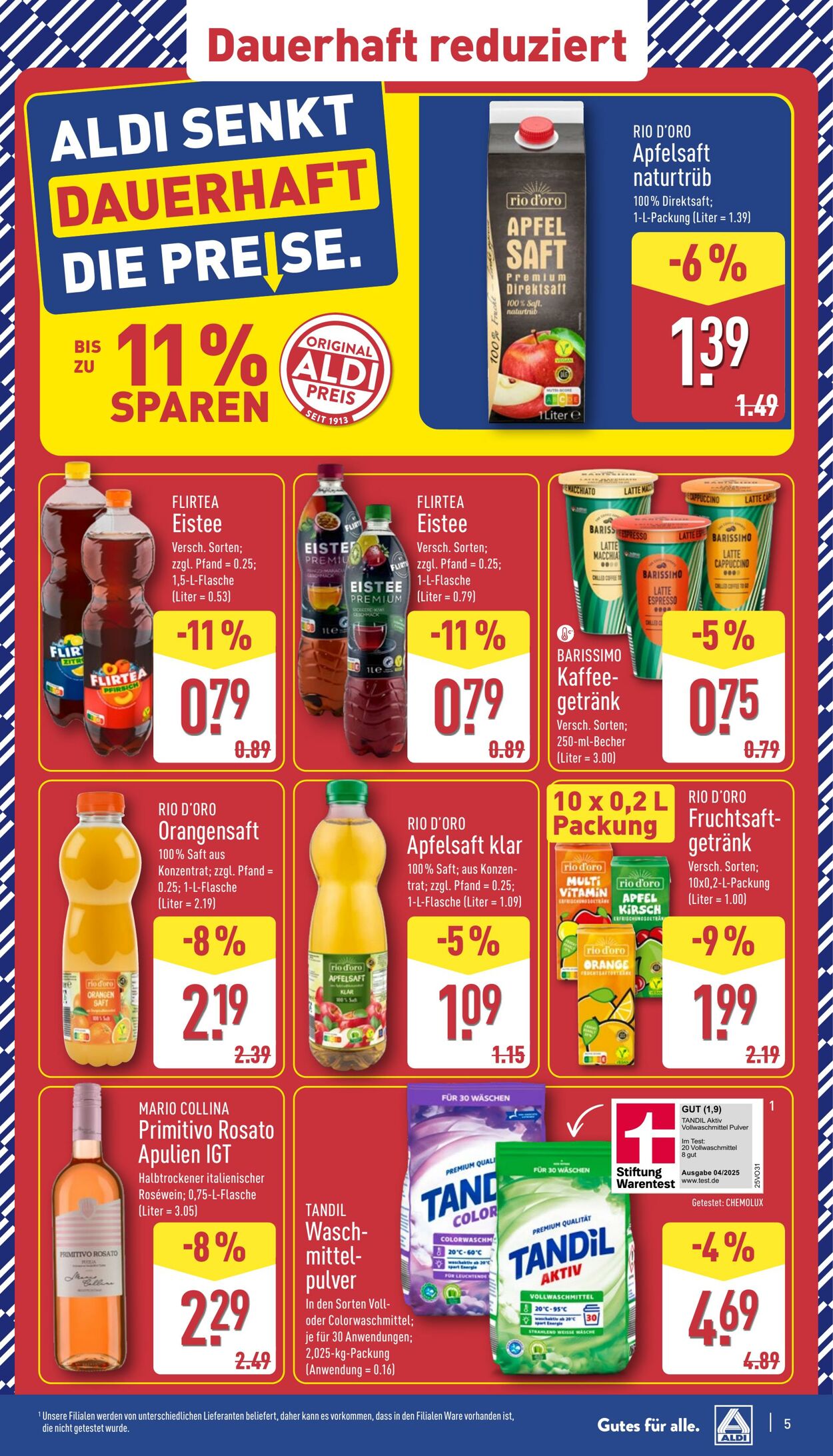 Prospekt Aldi-Nord 19.05.2025 - 24.05.2025