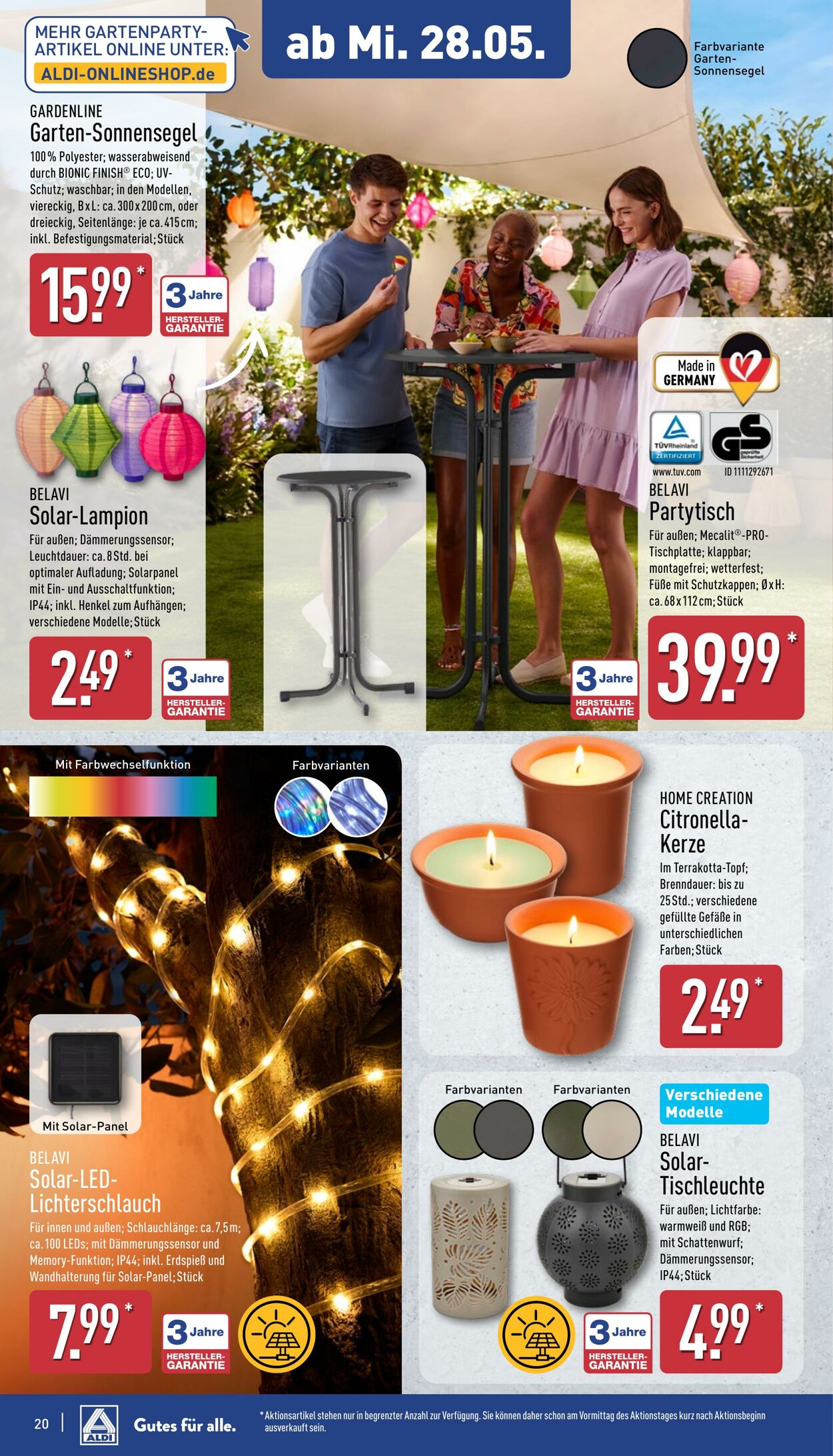 Prospekt Aldi-Nord 19.05.2025 - 24.05.2025