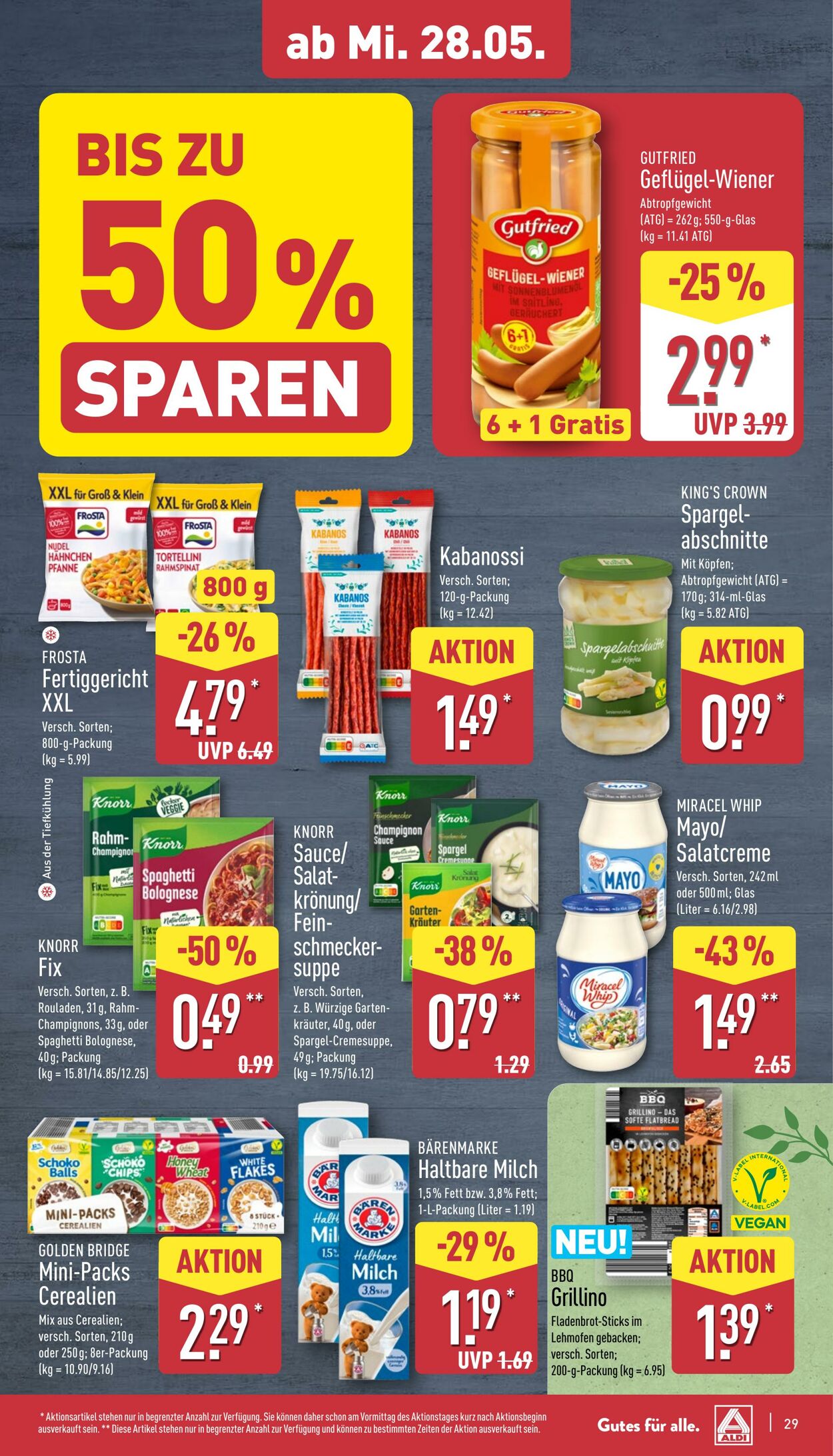 Prospekt Aldi-Nord 19.05.2025 - 24.05.2025