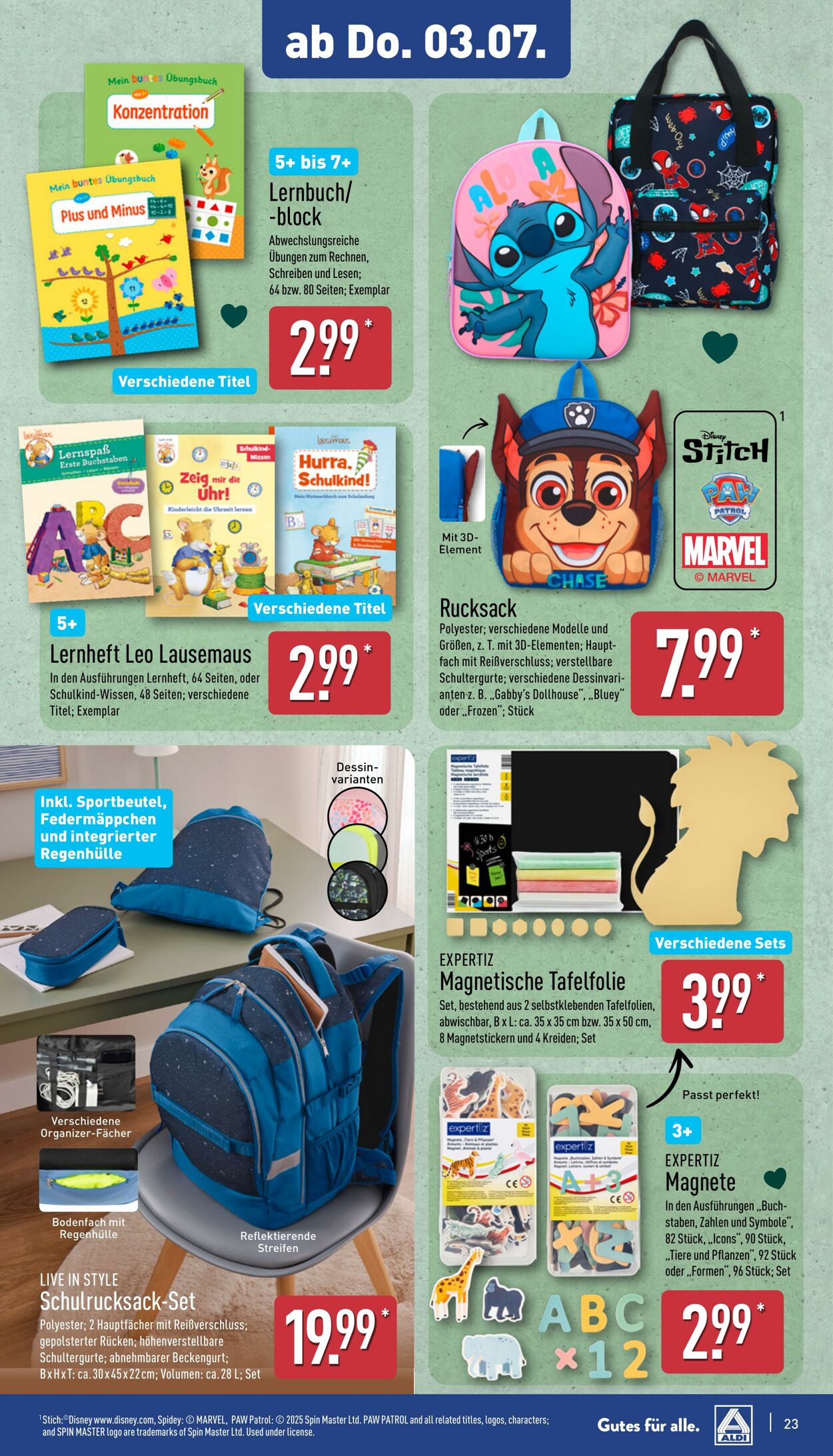 Prospekt Aldi-Nord 30.06.2025 - 05.07.2025