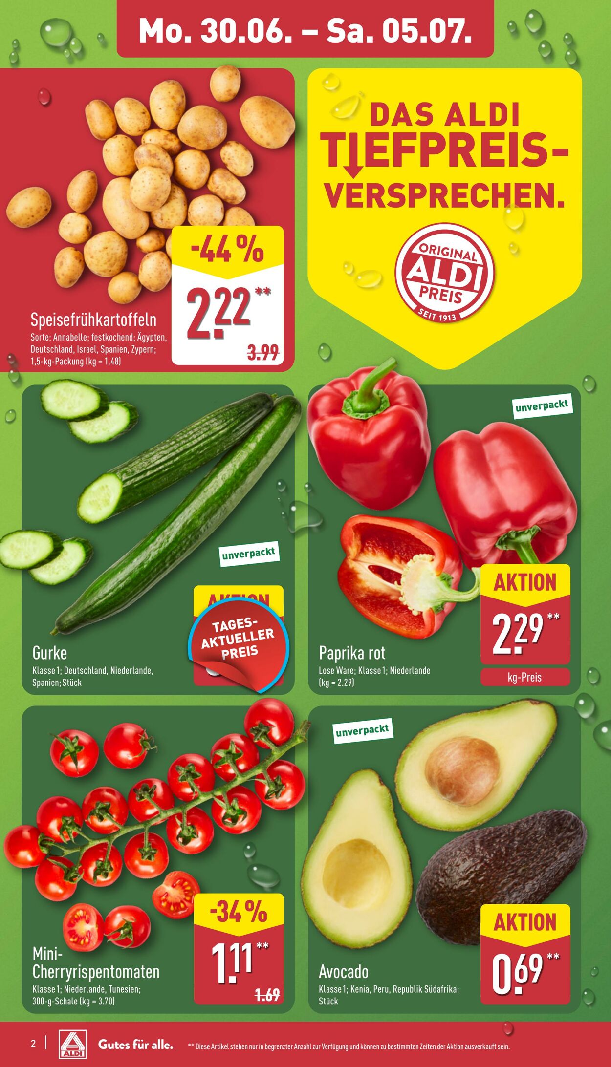 Prospekt Aldi-Nord 30.06.2025 - 05.07.2025