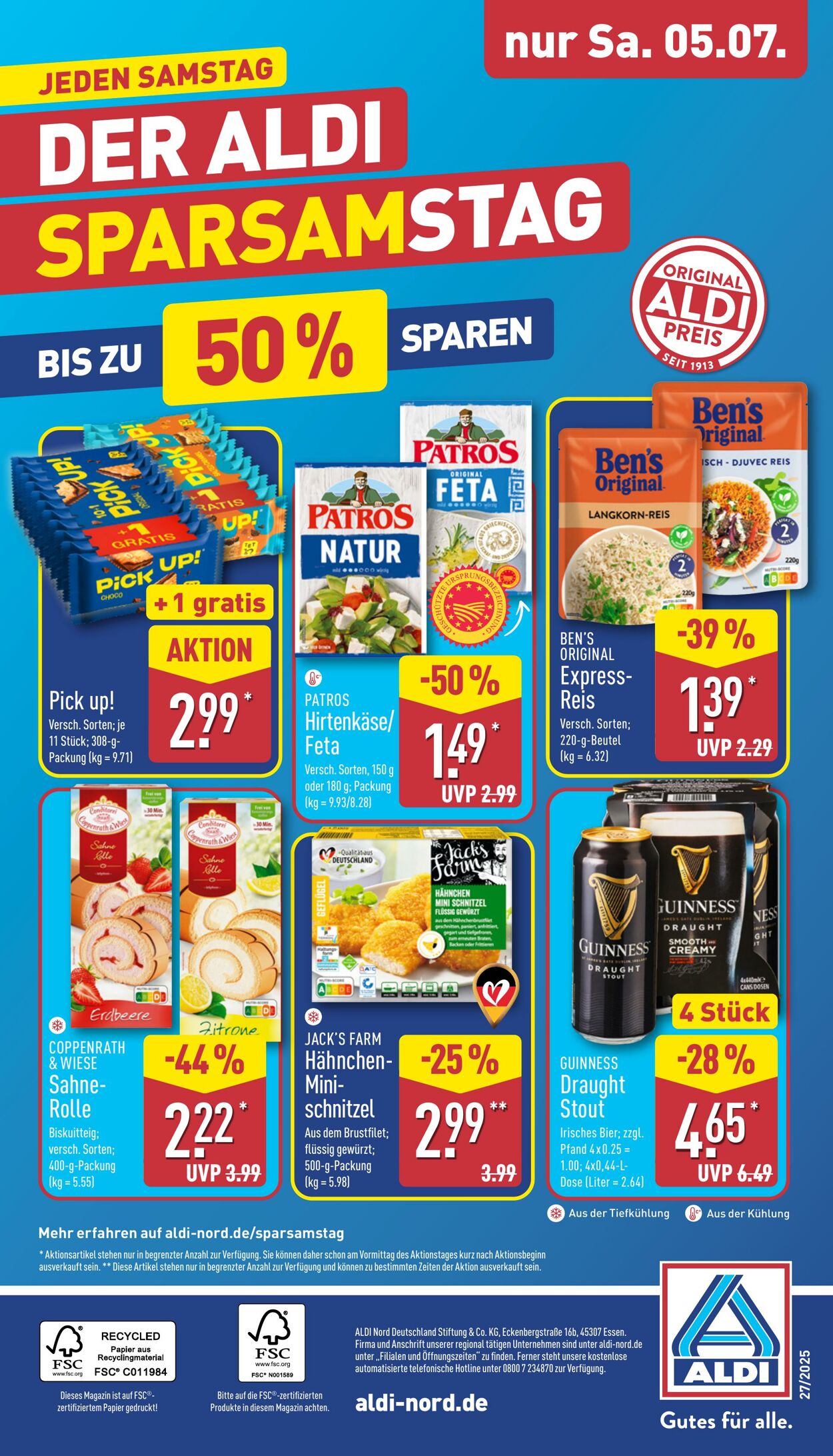 Prospekt Aldi-Nord 30.06.2025 - 05.07.2025