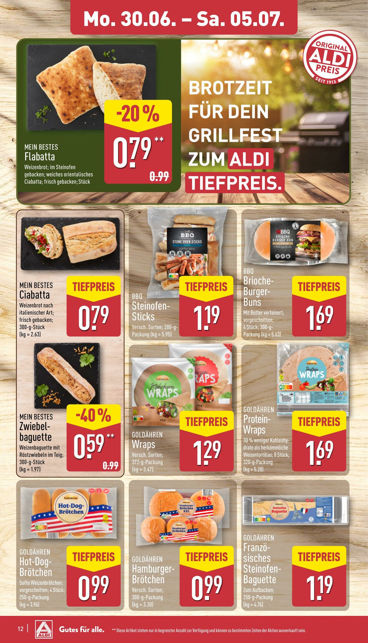 Prospekt Aldi-Nord 30.06.2025 - 05.07.2025