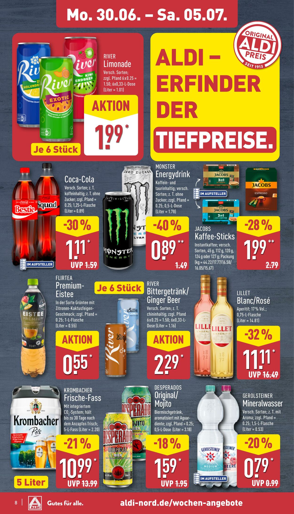 Prospekt Aldi-Nord 30.06.2025 - 05.07.2025