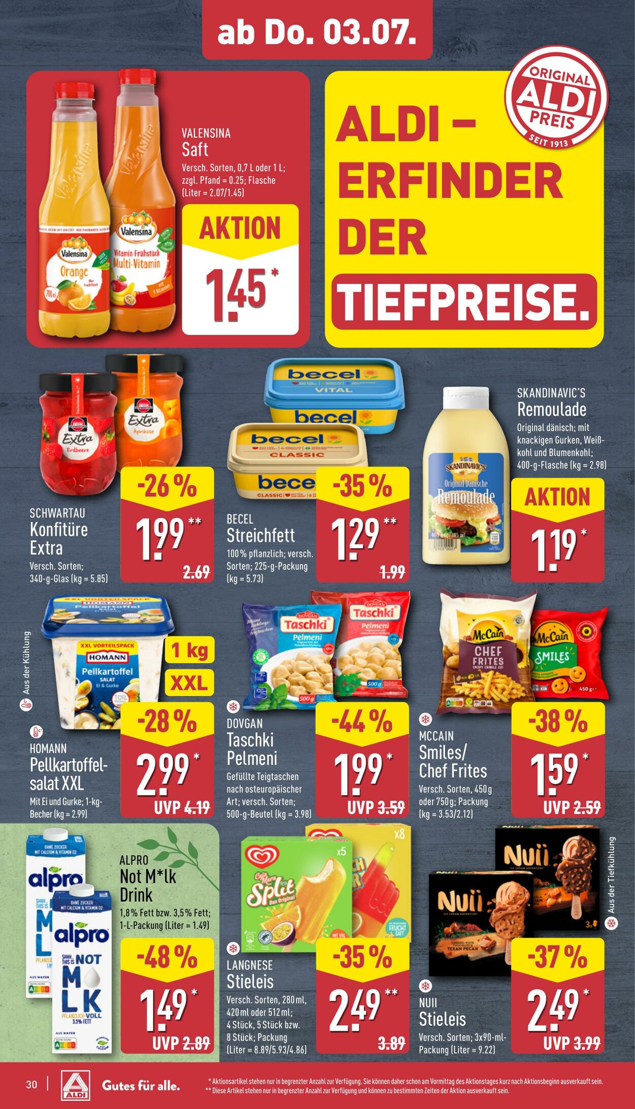 Prospekt Aldi-Nord 30.06.2025 - 05.07.2025