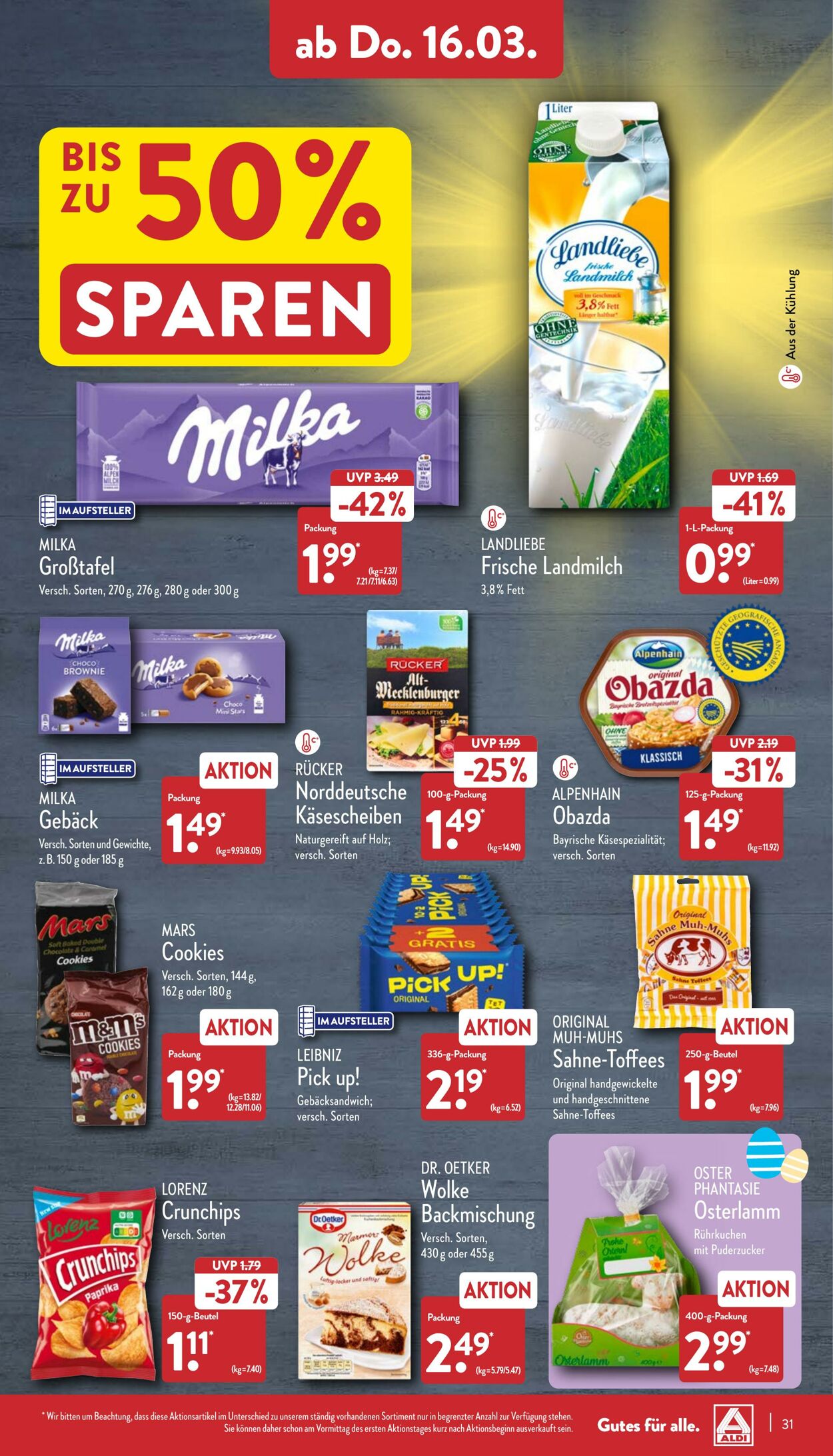 Prospekt Aldi-Nord 13.03.2023 - 18.03.2023