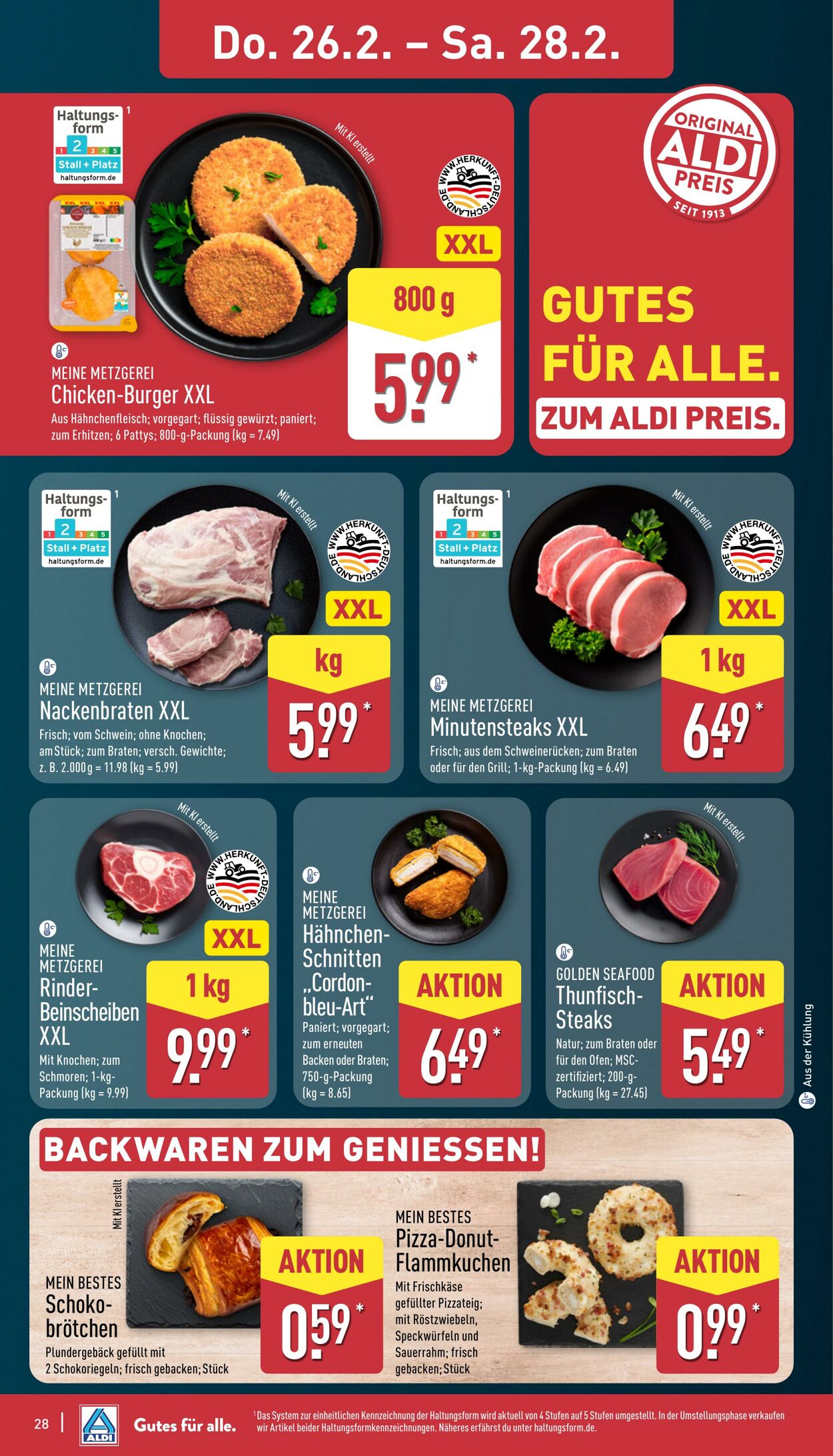 Prospekt Aldi-Nord 16.02.2026 - 21.02.2026