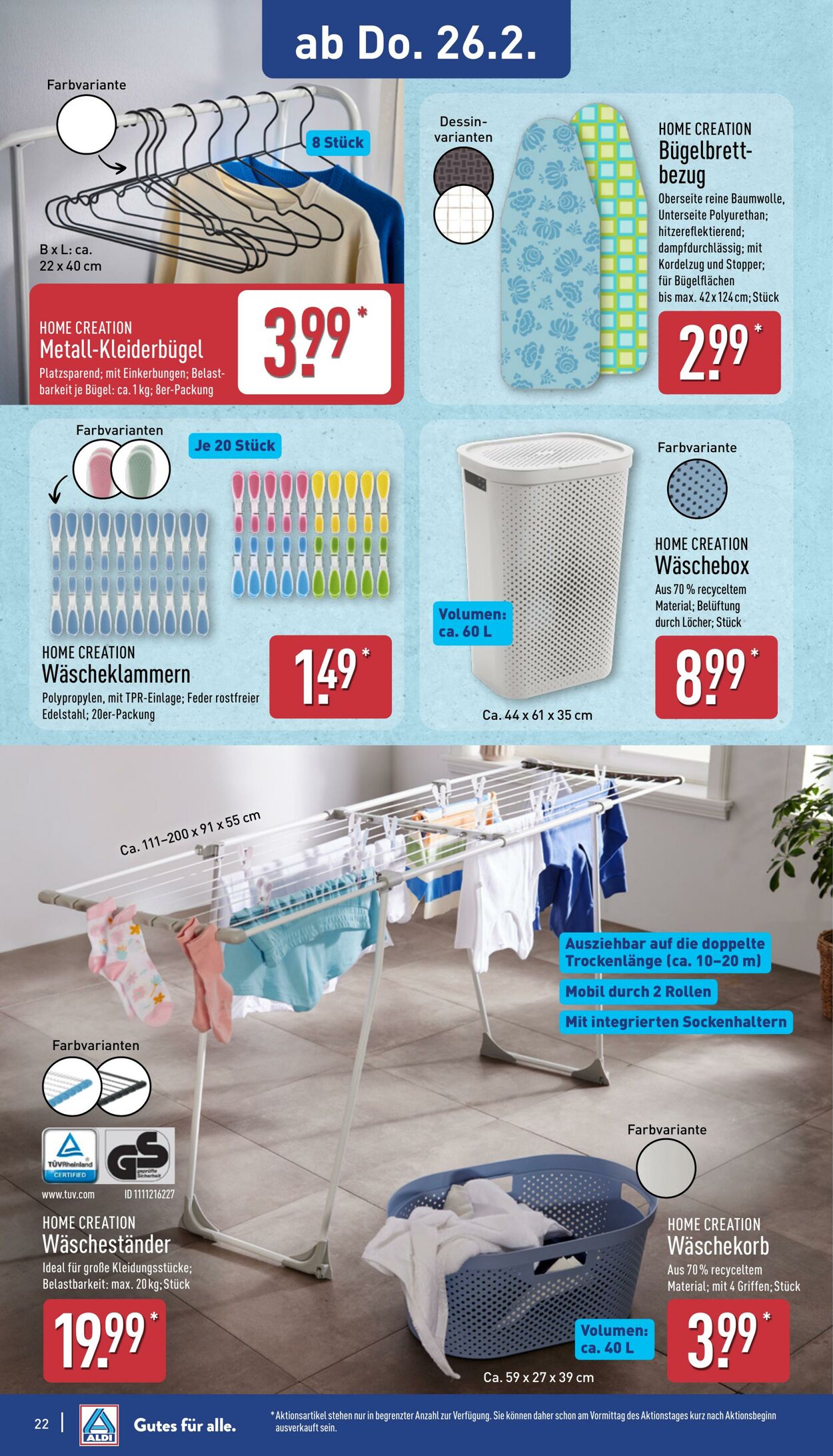 Prospekt Aldi-Nord 16.02.2026 - 21.02.2026