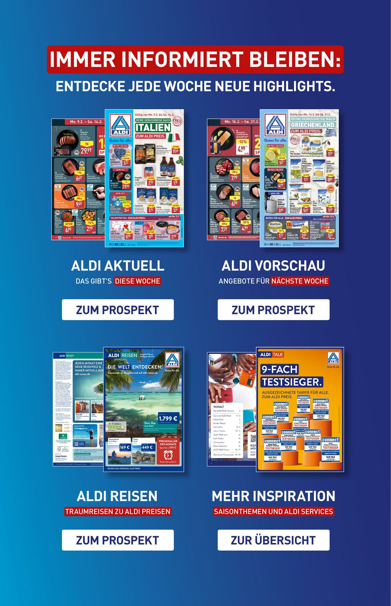 Prospekt Aldi-Nord 16.02.2026 - 21.02.2026