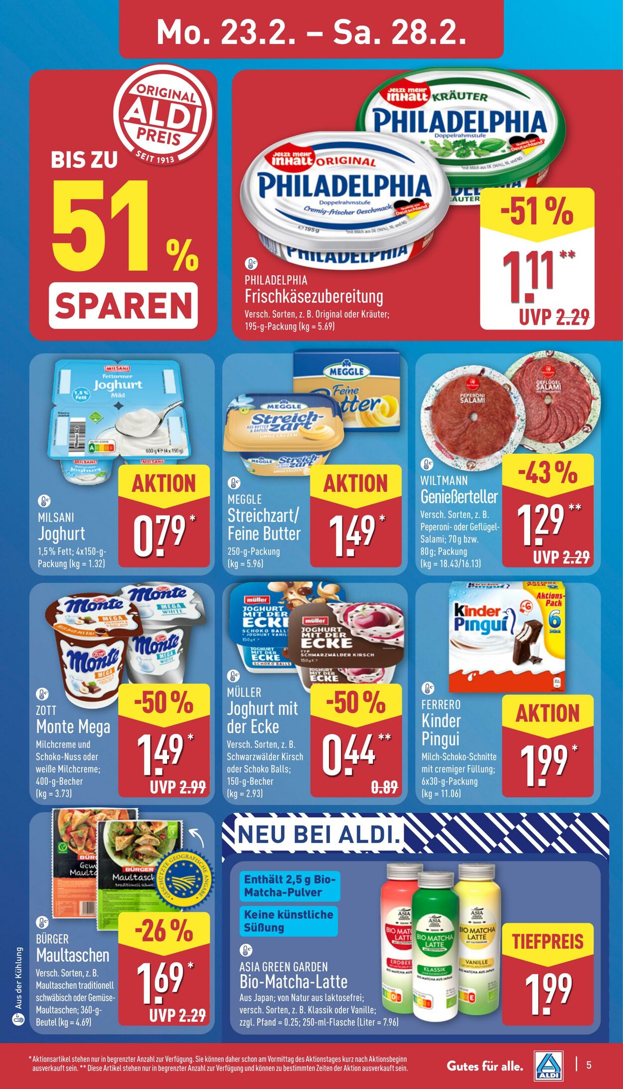 Prospekt Aldi-Nord 16.02.2026 - 21.02.2026