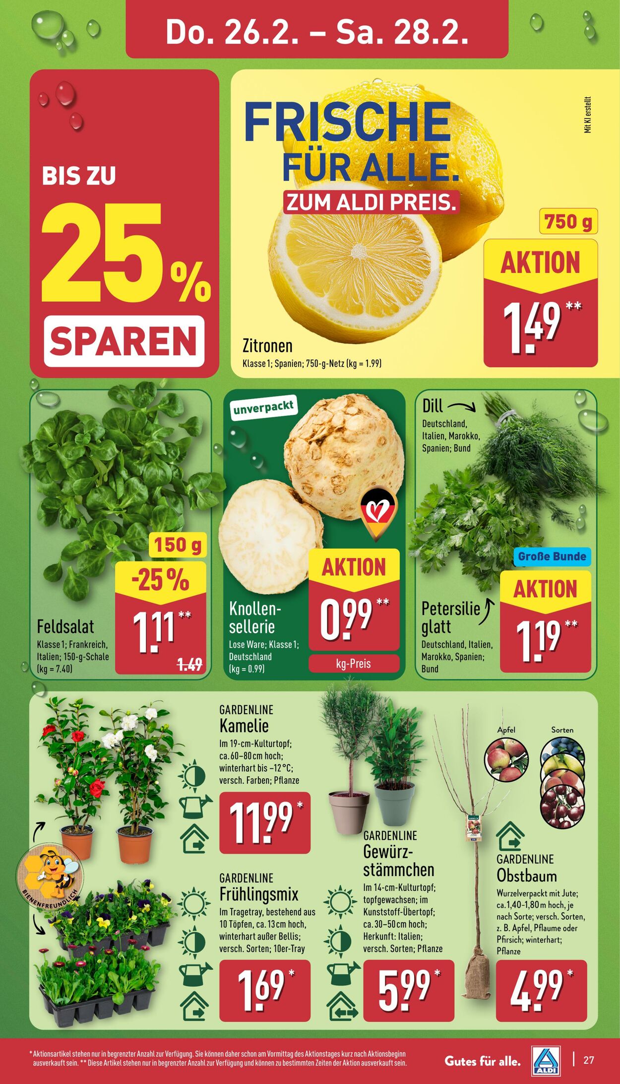 Prospekt Aldi-Nord 16.02.2026 - 21.02.2026