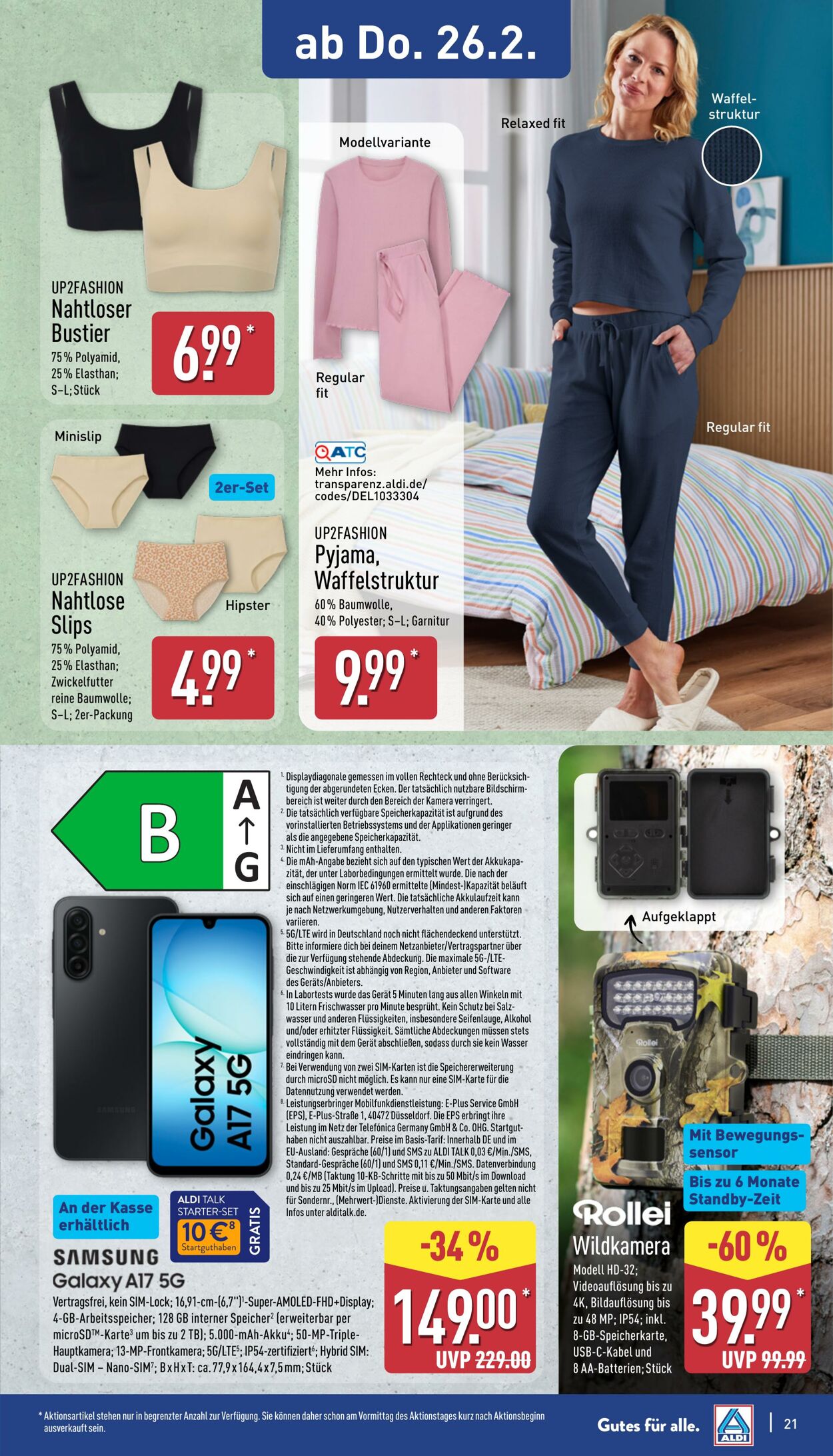 Prospekt Aldi-Nord 16.02.2026 - 21.02.2026