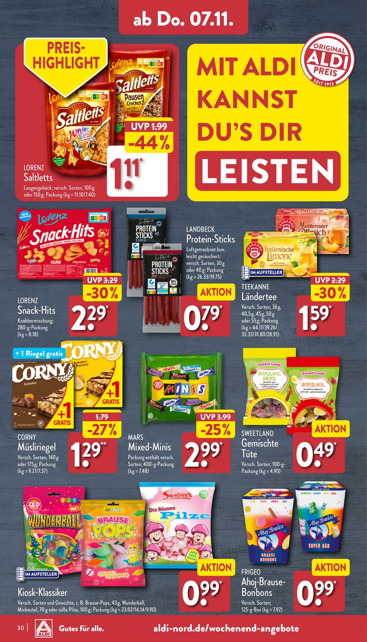 Prospekt Aldi-Nord 28.10.2024 - 02.11.2024