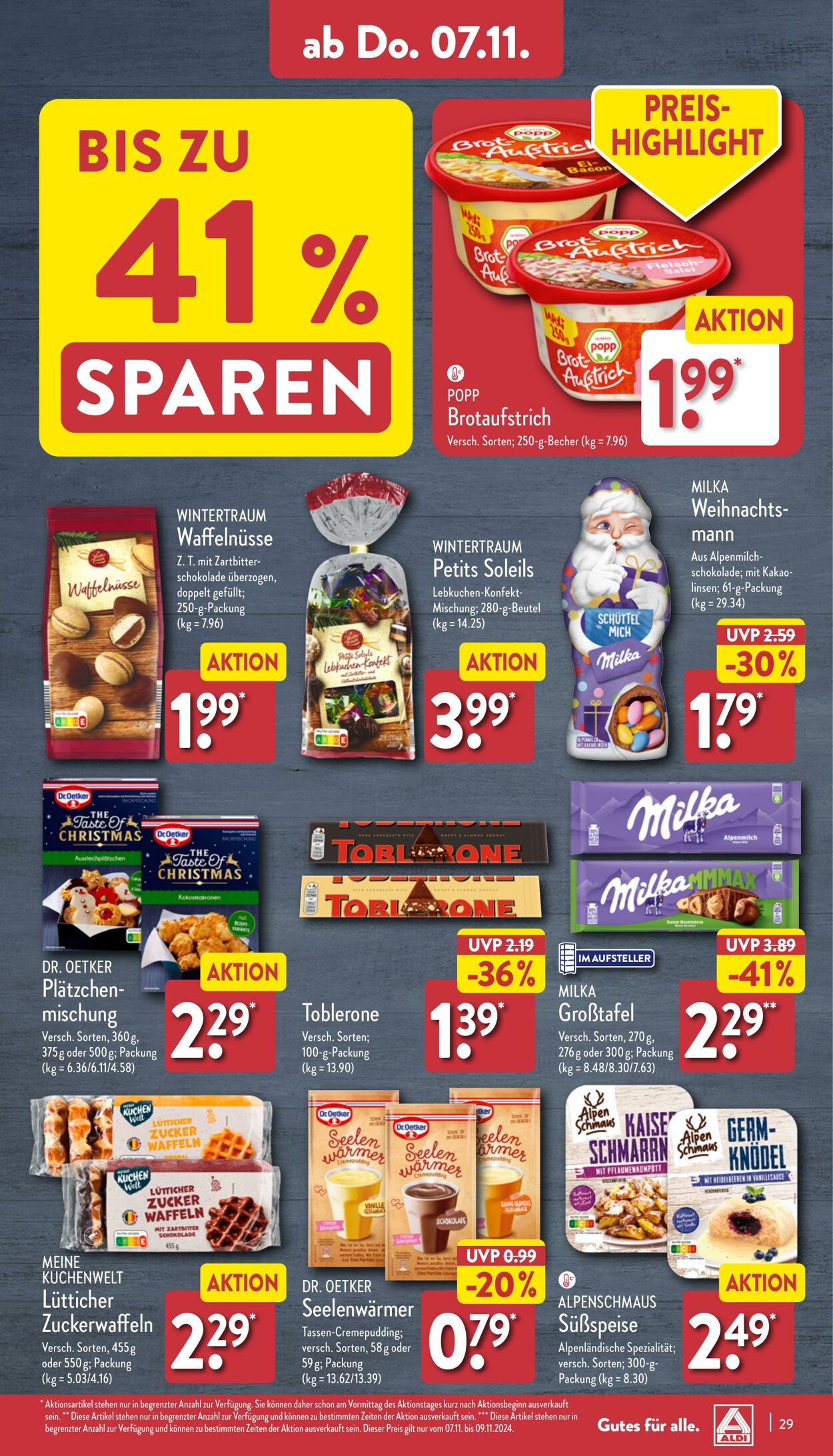 Prospekt Aldi-Nord 28.10.2024 - 02.11.2024