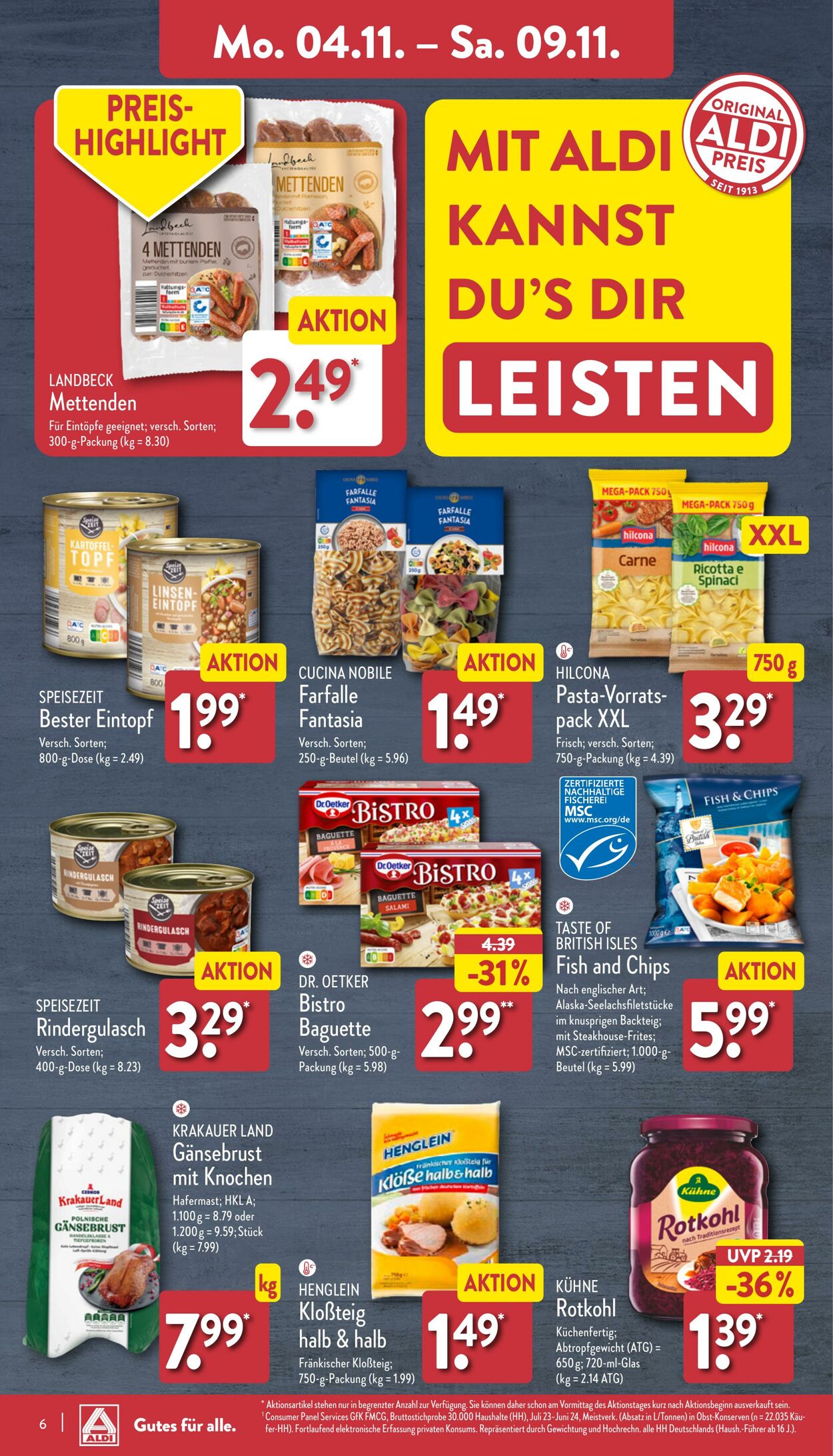 Prospekt Aldi-Nord 28.10.2024 - 02.11.2024