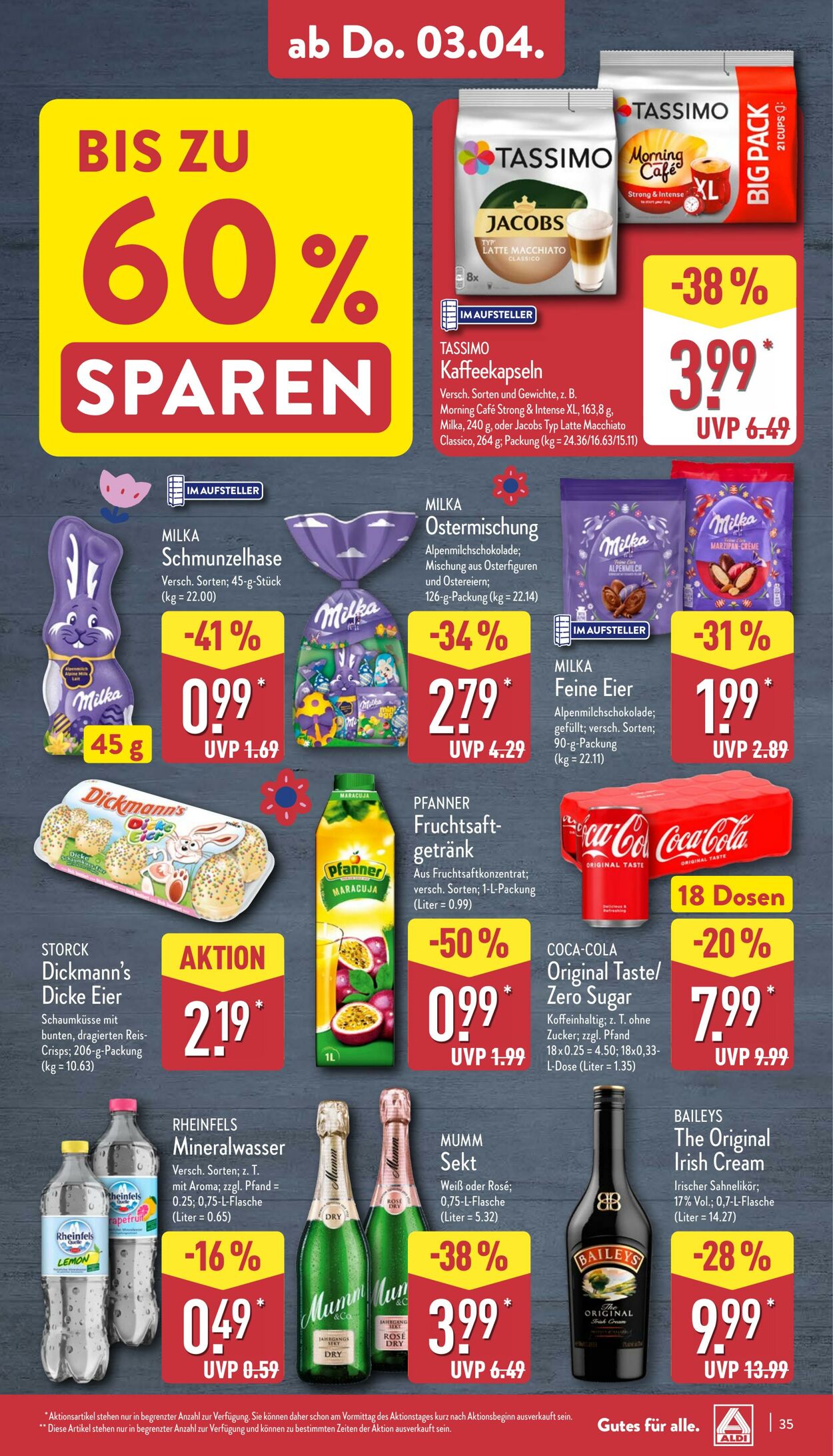 Prospekt Aldi-Nord 24.03.2025 - 29.03.2025