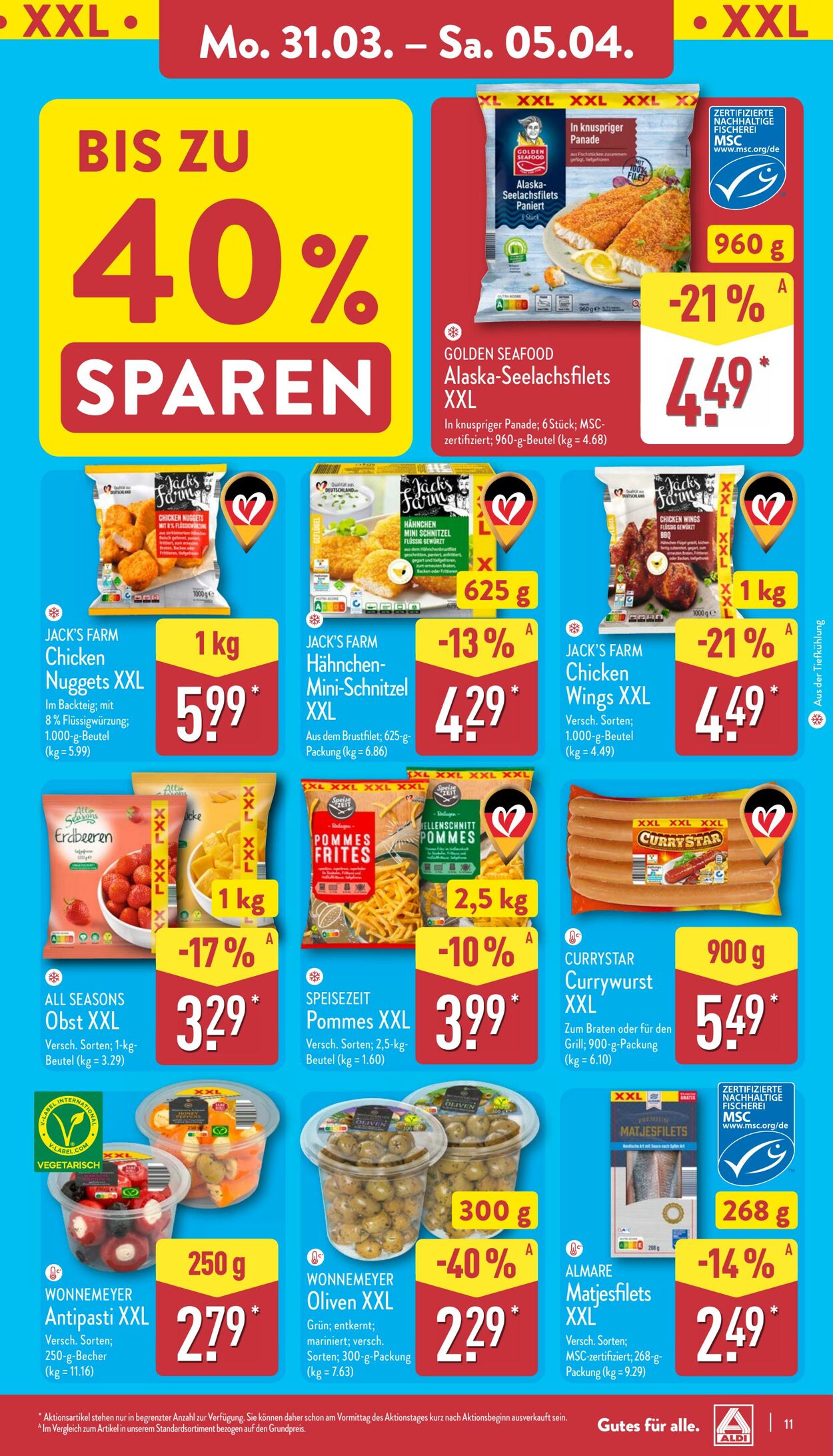 Prospekt Aldi-Nord 24.03.2025 - 29.03.2025