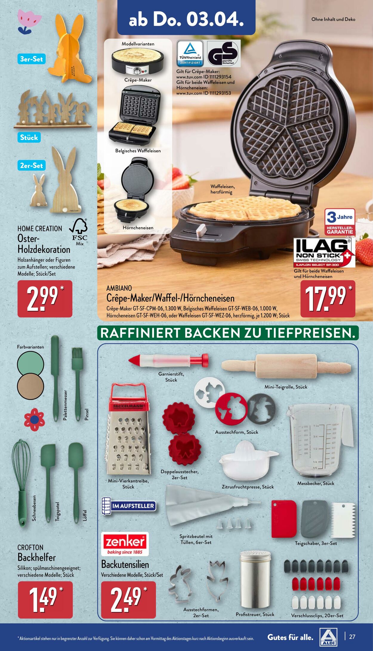 Prospekt Aldi-Nord 24.03.2025 - 29.03.2025