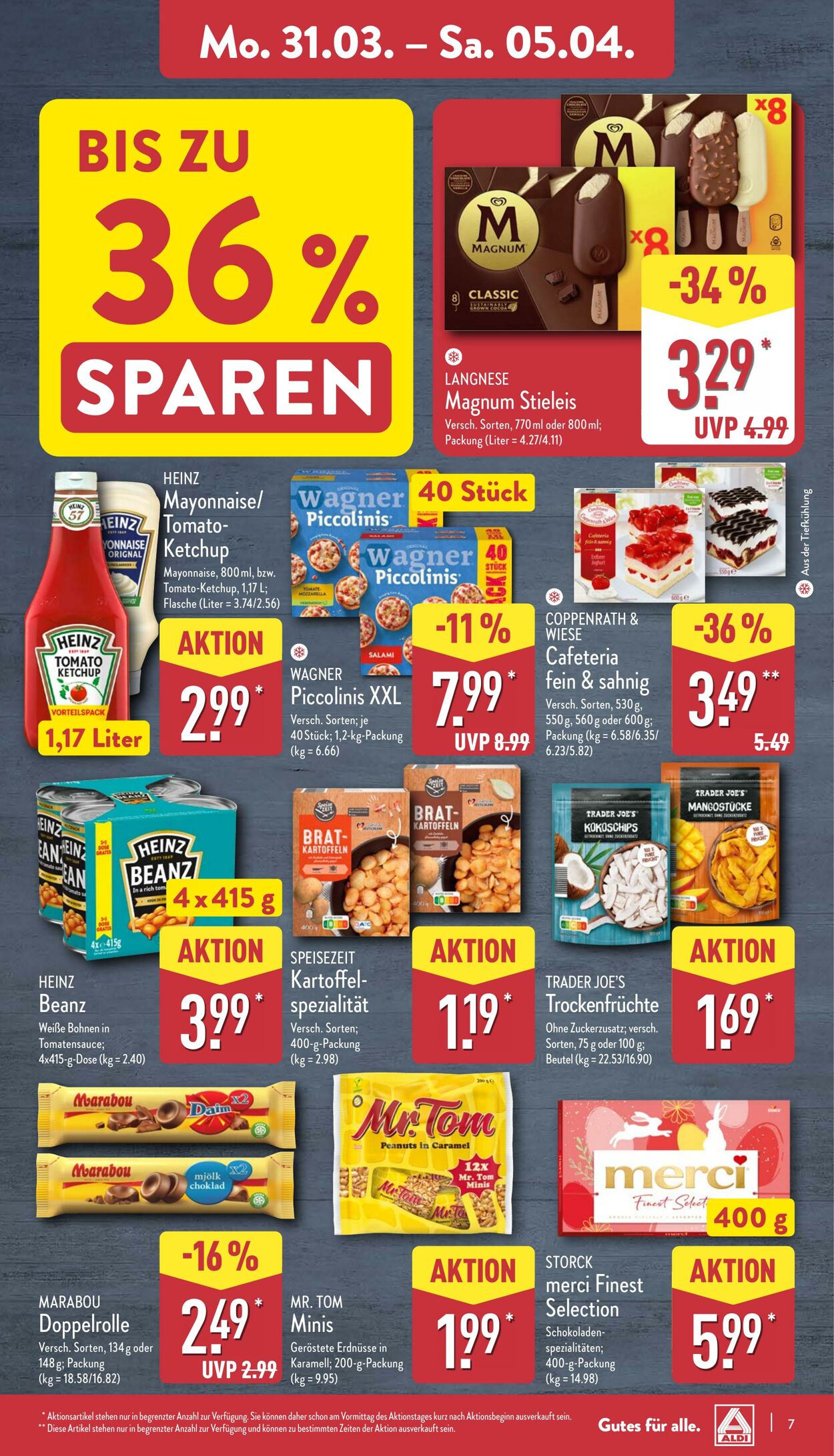 Prospekt Aldi-Nord 24.03.2025 - 29.03.2025