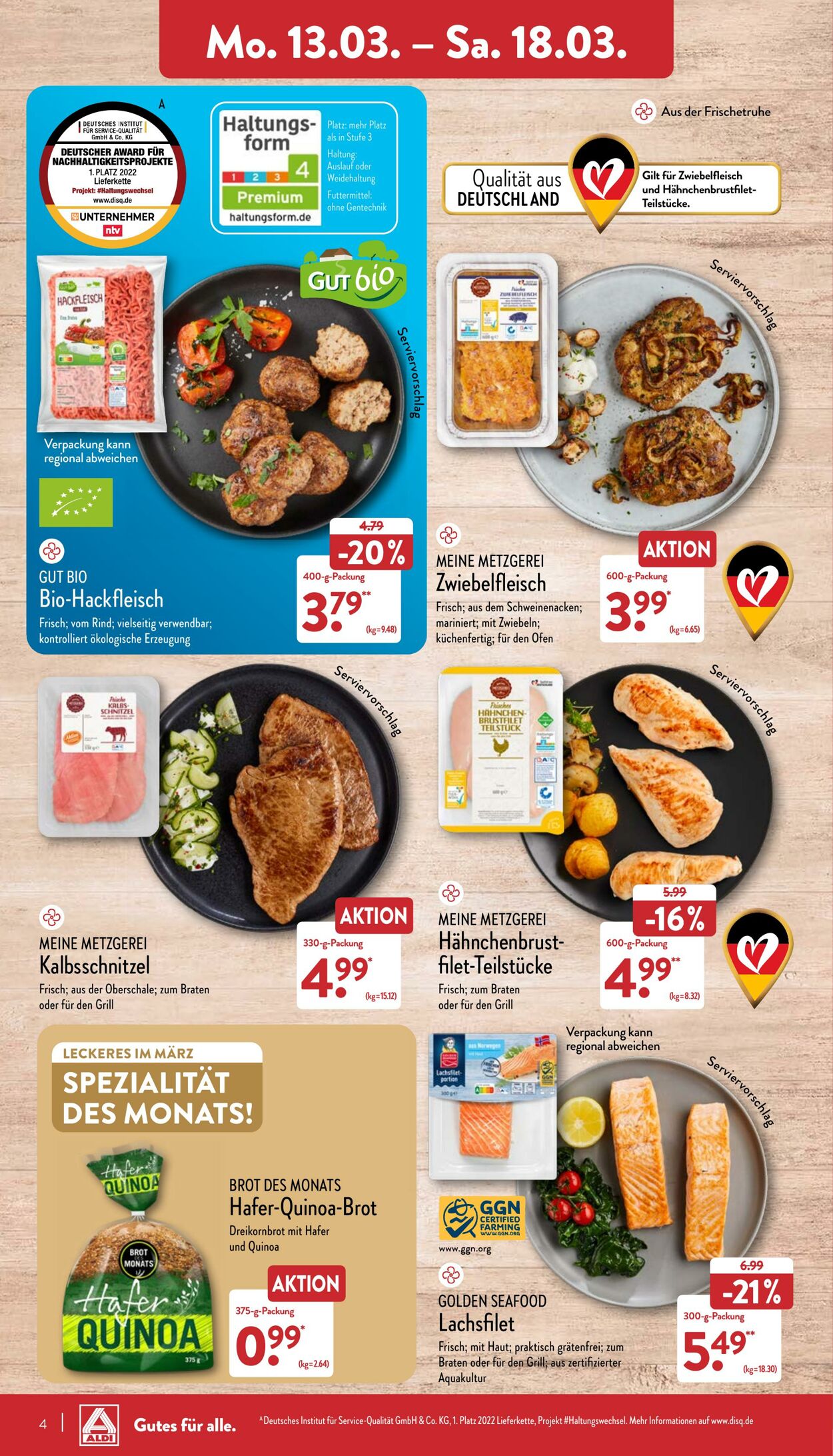 Prospekt Aldi-Nord 13.03.2023 - 18.03.2023