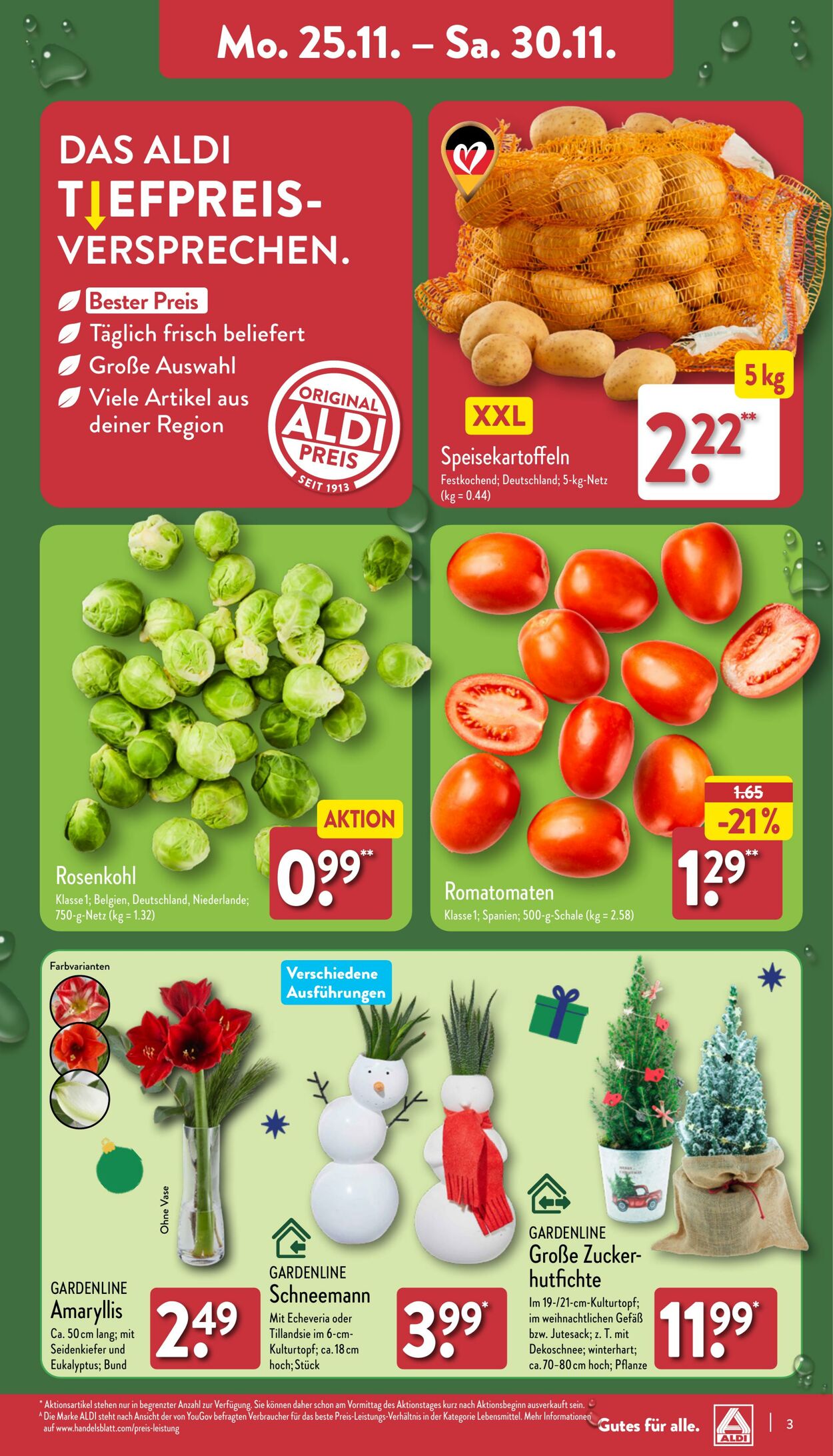 Prospekt Aldi-Nord 18.11.2024 - 23.11.2024