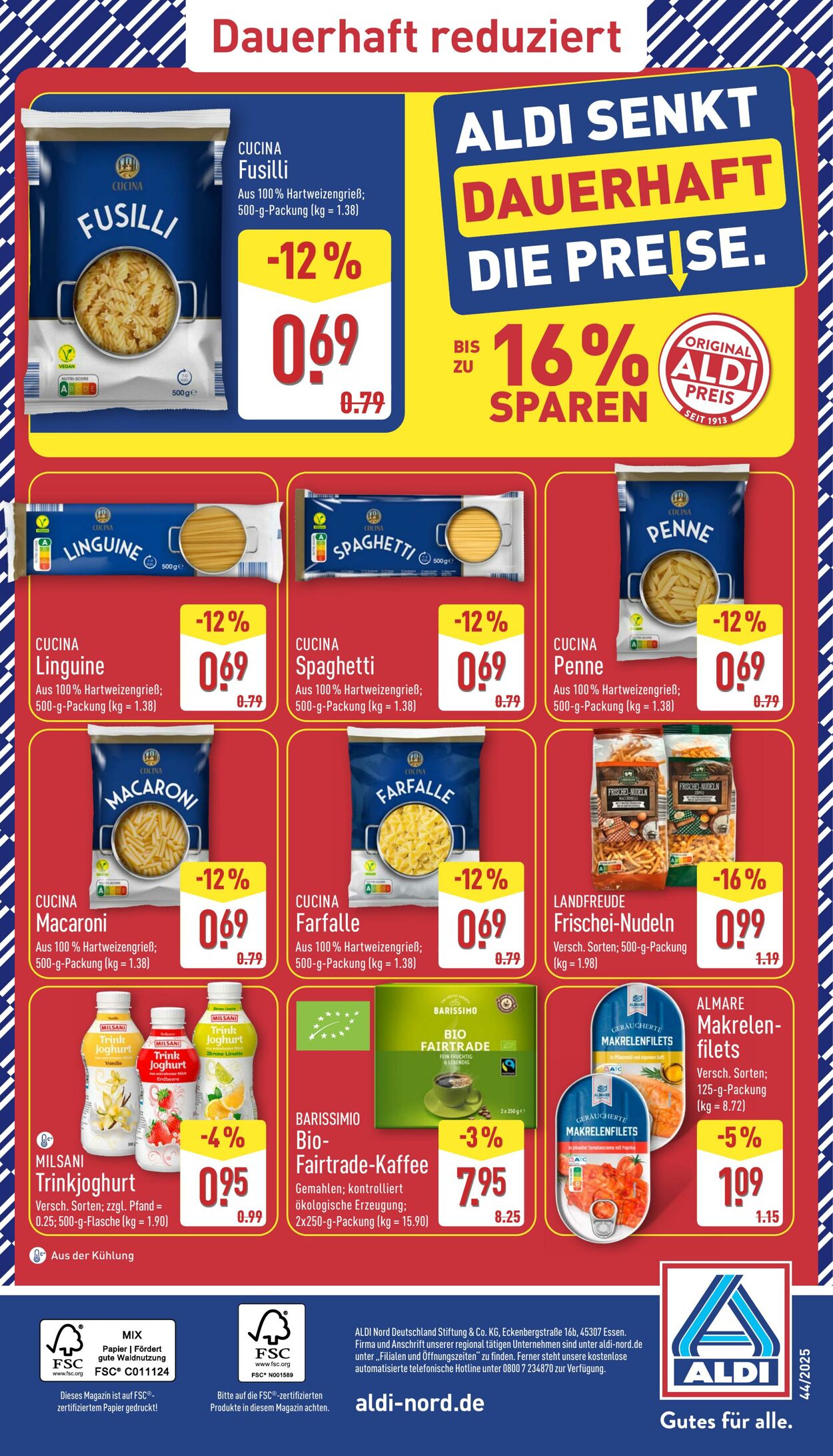 Prospekt Aldi-Nord 20.10.2025 - 25.10.2025